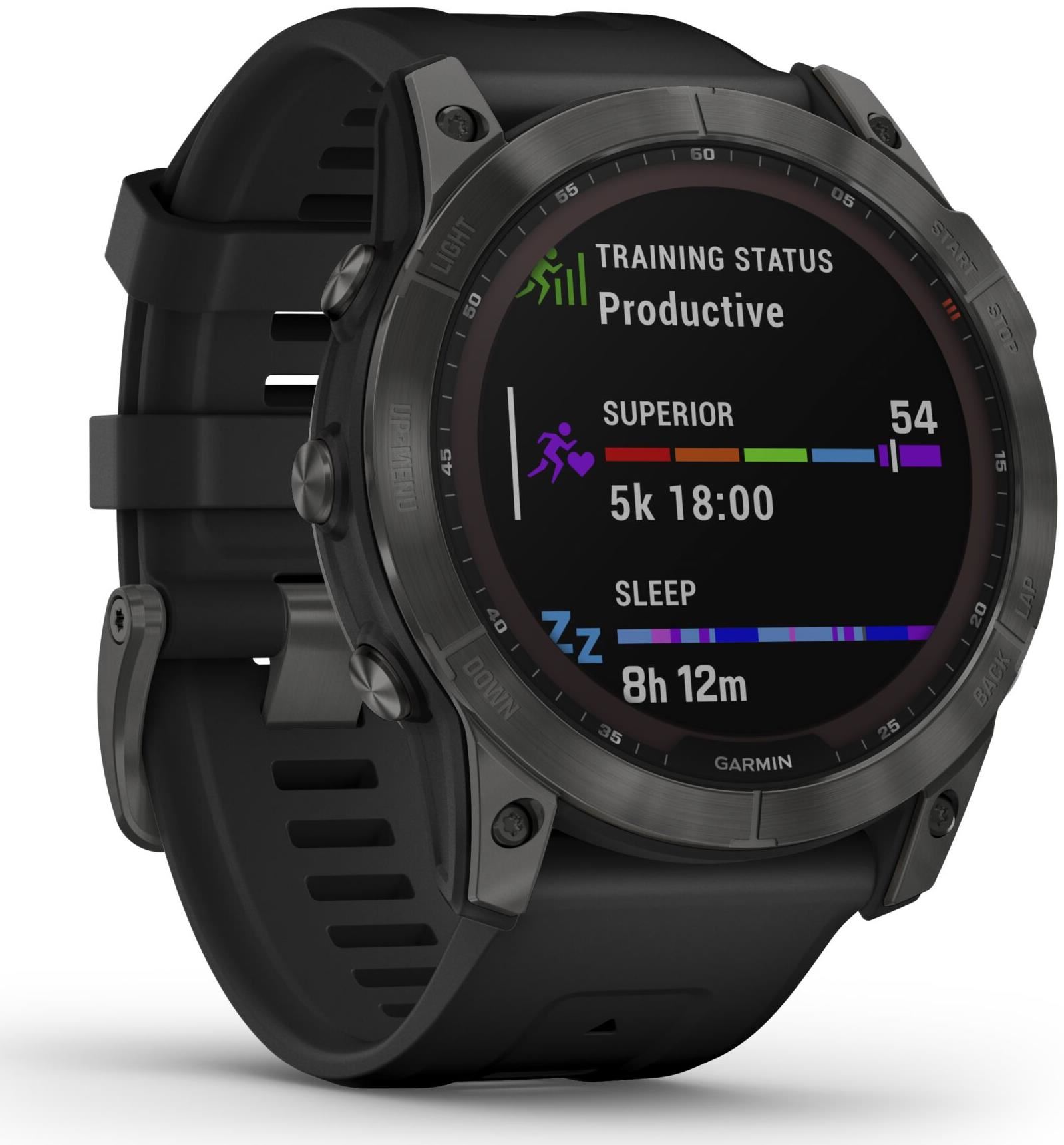 Garmin FENIX® 7X SOLAR Schwarz/Schiefergrau