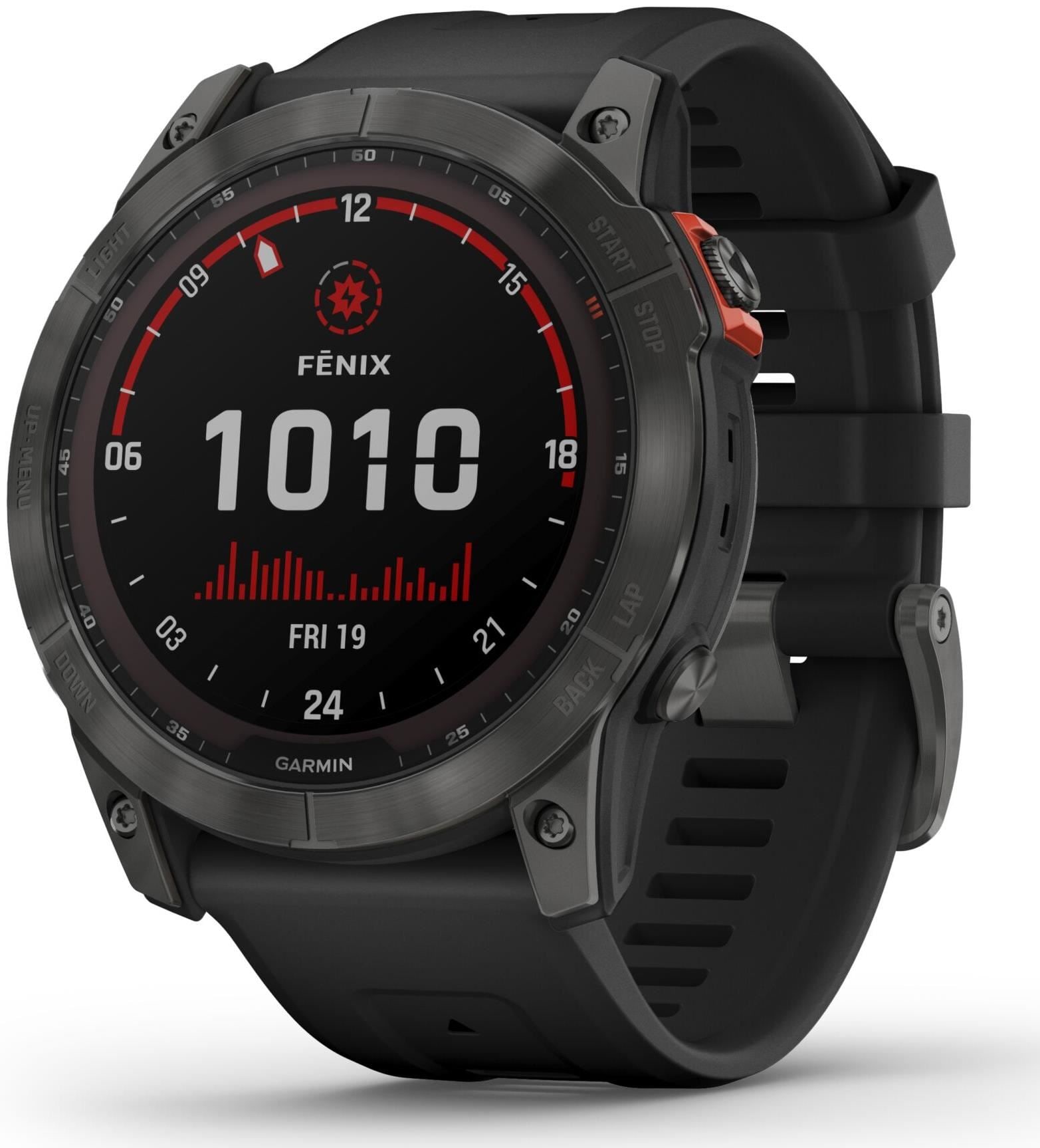 Garmin FENIX® 7X SOLAR Schwarz/Schiefergrau