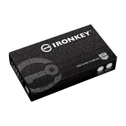 Kingston 8 GB IronKey D500S verschlüsselter USB-Stick USB-A 3.2 Gen1 Standard