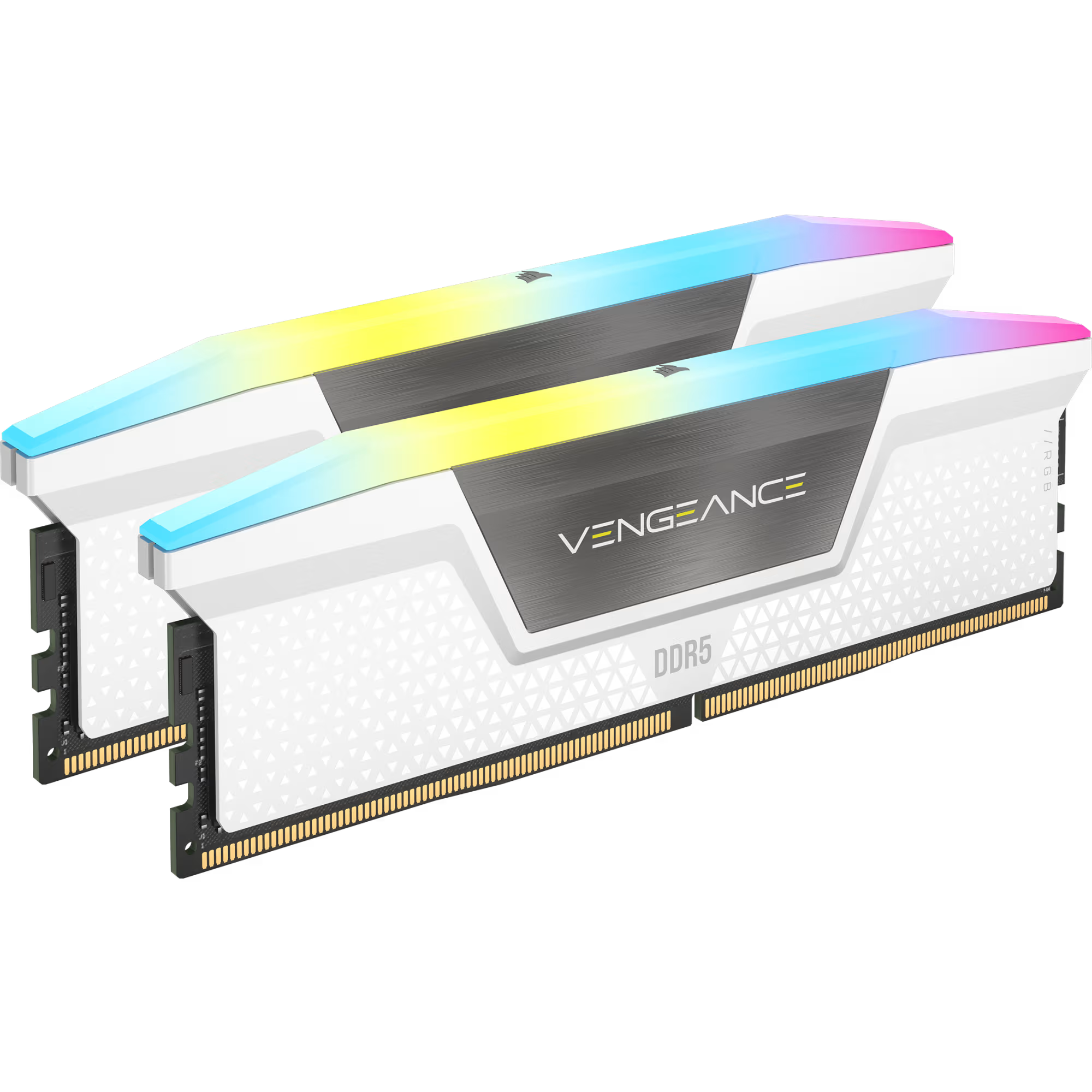 Corsair Vengeance RGB 32GB DDR5-5600 Kit (2x 16GB), CL36, weiß