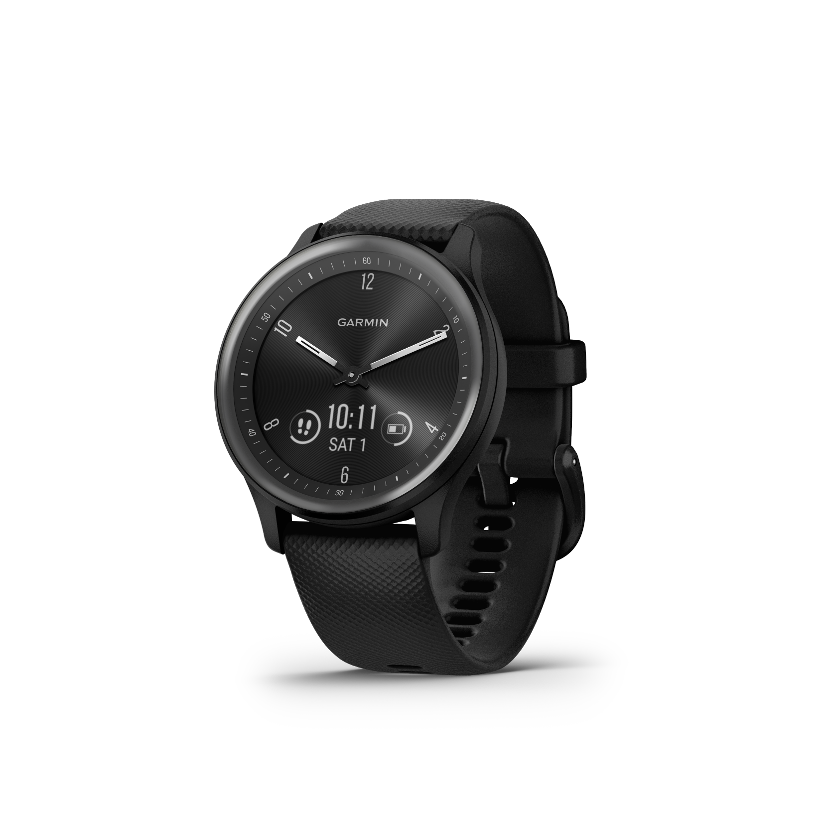 Garmin VIVOMOVE® SPORT Schwarz/Schiefergrau