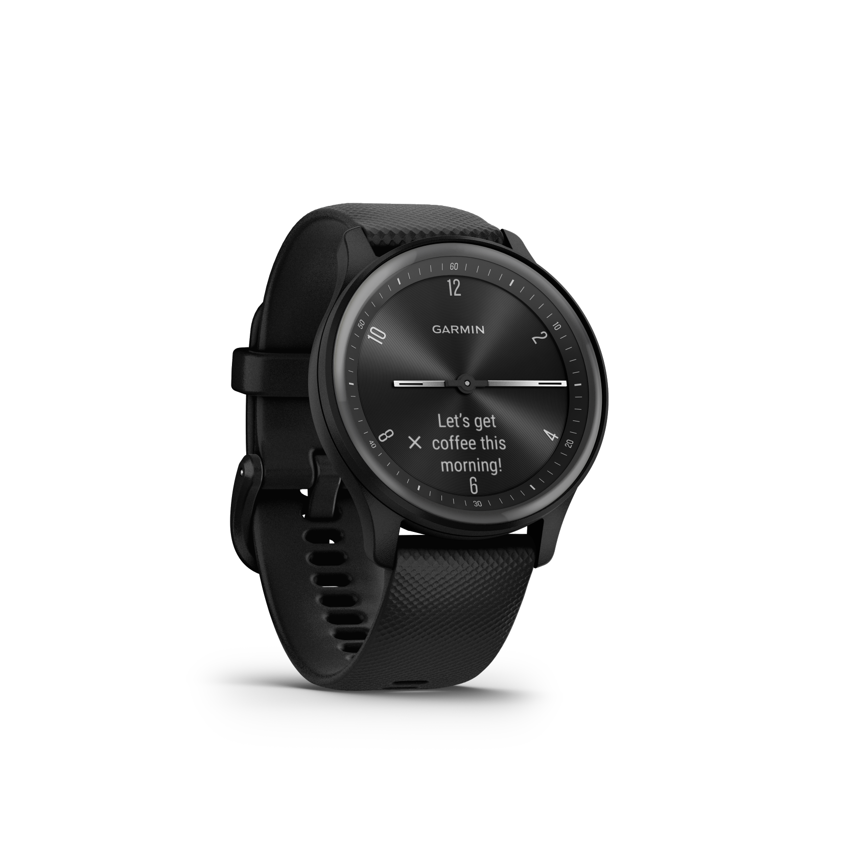 Garmin VIVOMOVE® SPORT Schwarz/Schiefergrau