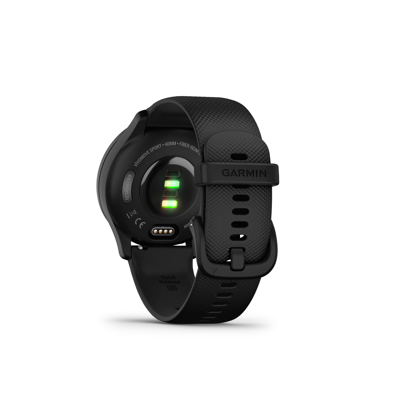 Garmin VIVOMOVE® SPORT Schwarz/Schiefergrau