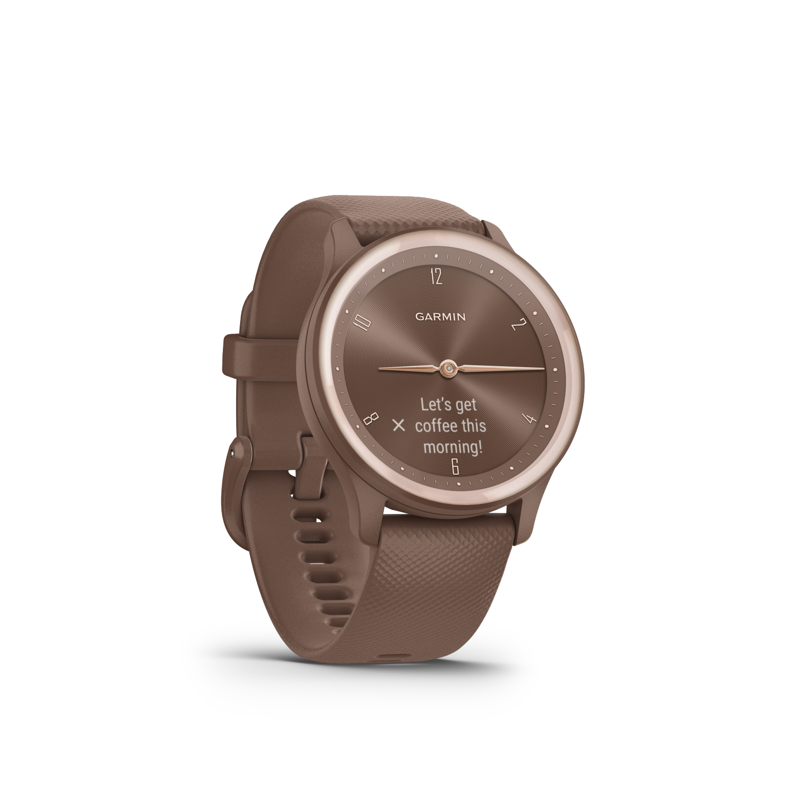 Garmin VIVOMOVE® SPORT Mokka/Perlgold