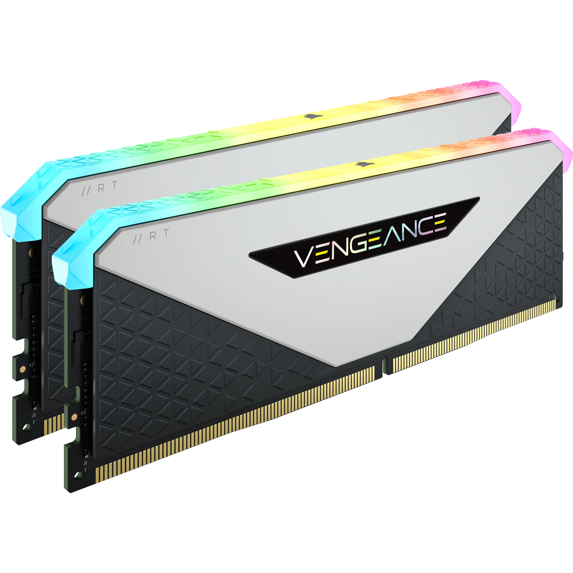 Corsair Vengeance RGB RT 32GB DDR4-3600 Kit (2x 16GB), CL18, weiß