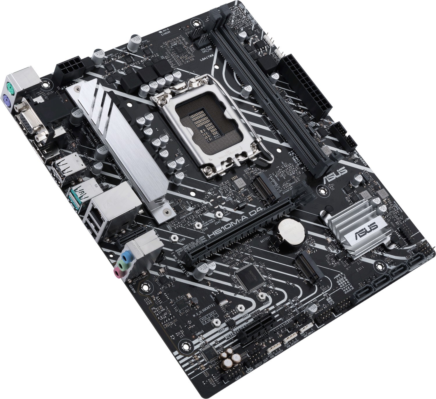 ASUS PRIME H610M-A-CSM D4 mATX Mainboard Sockel 1700 HDMI/DP/VGA