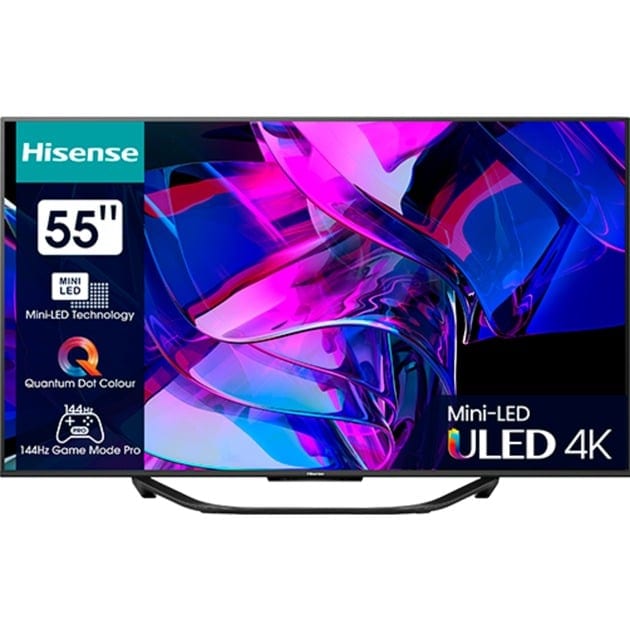 Hisense U7KQ 139cm 55" UHD Mini LED Smart TV Fernseher