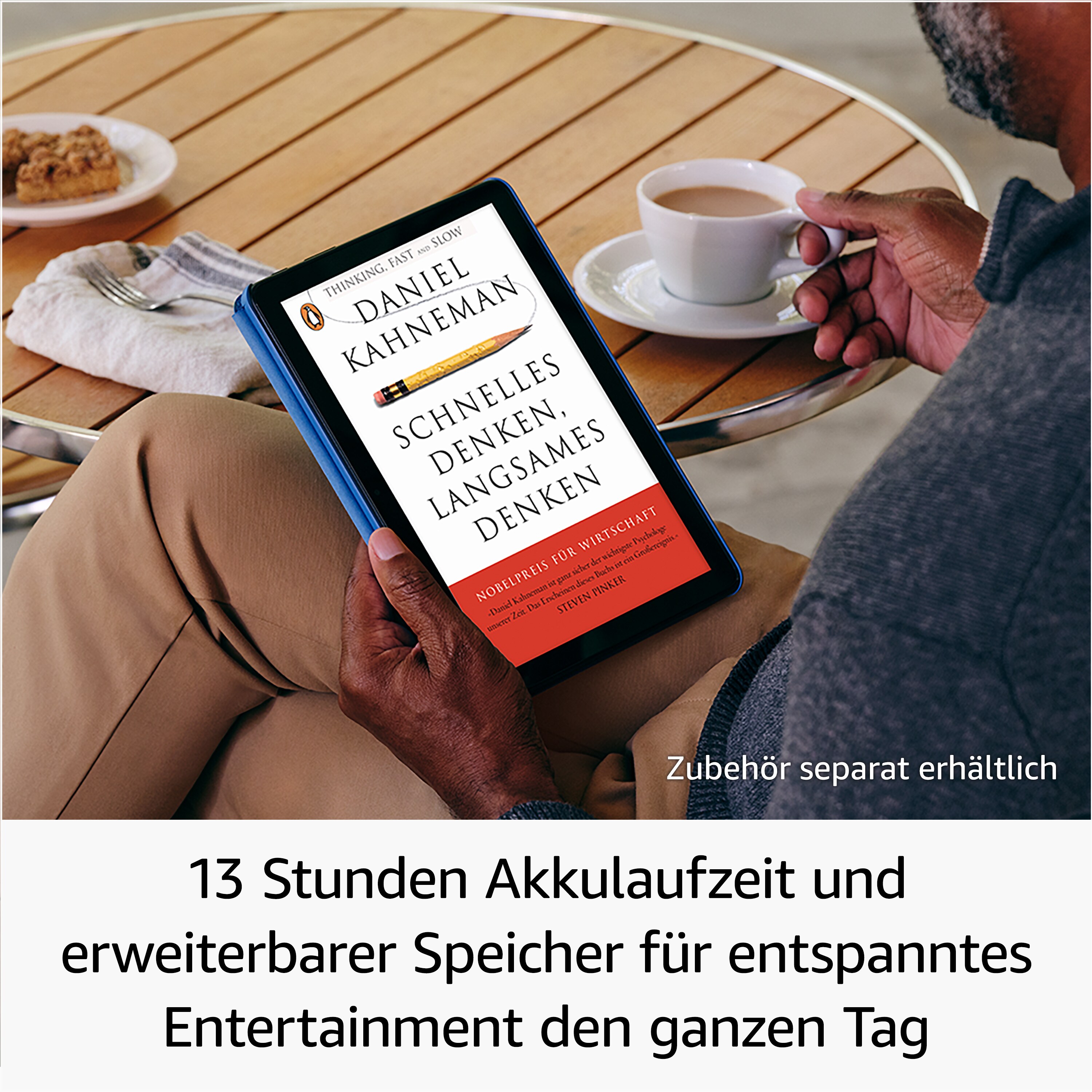 Amazon Fire HD 10 Tablet, 32 GB, Schwarz, mit Werbung