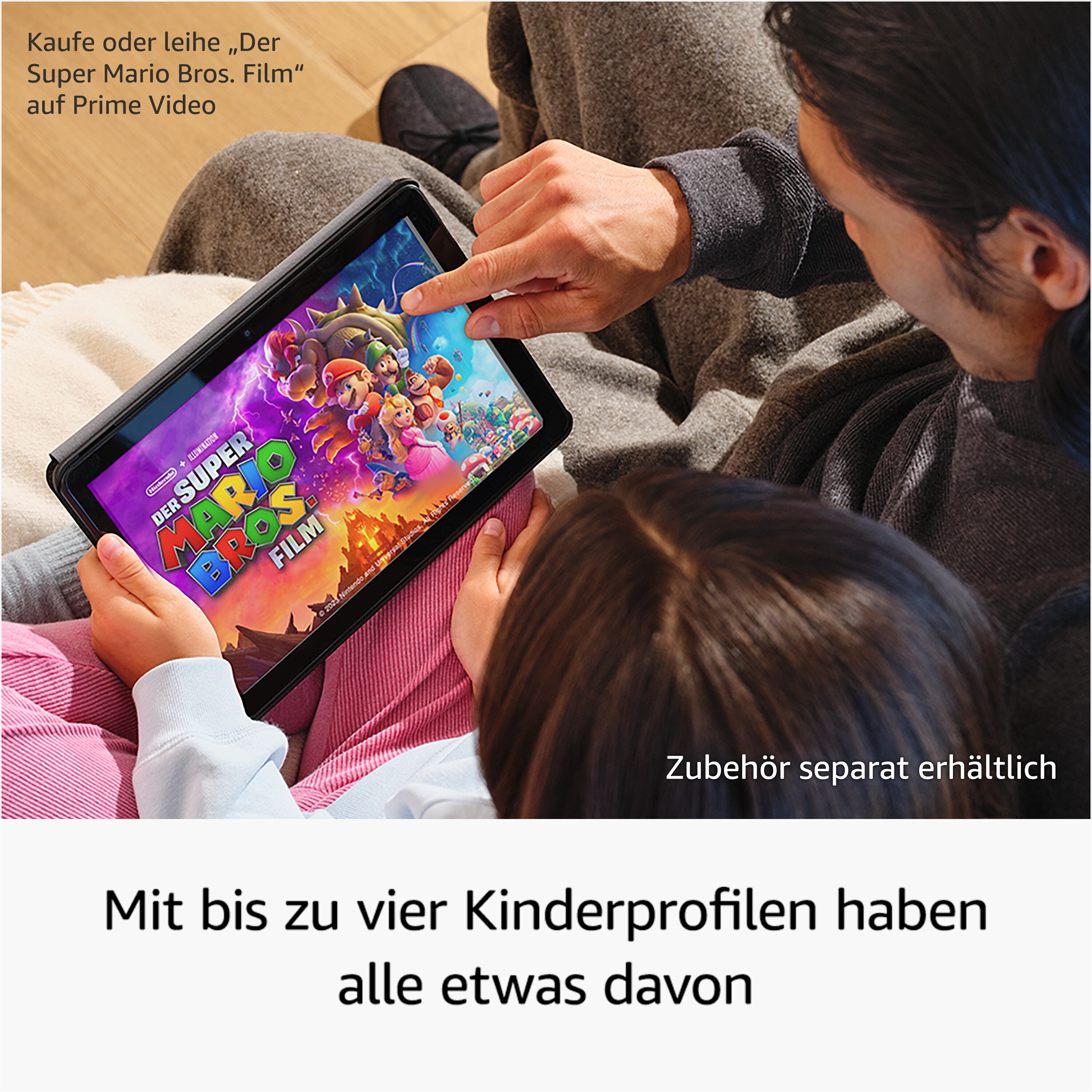 Amazon Fire HD 10 Tablet, 32 GB, Schwarz, mit Werbung