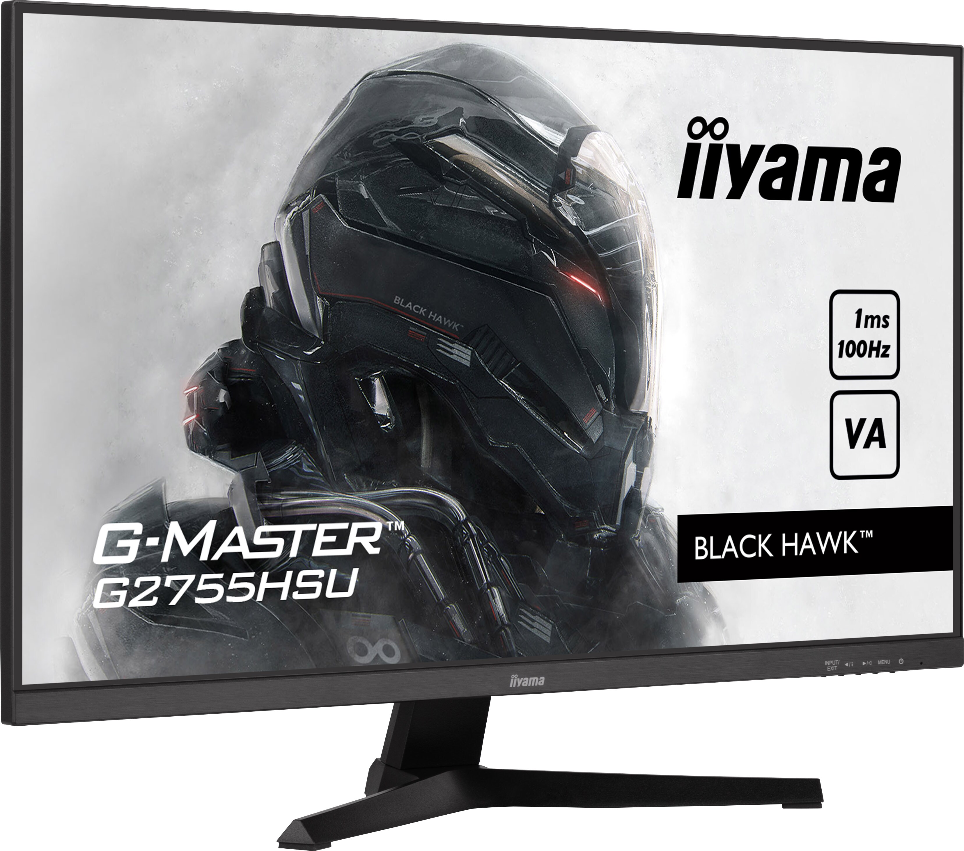 iiyama G-MASTER G2755HSU-B1 68.5 cm (27") FHD VA Gaming Monitor HDMI, DP, USB