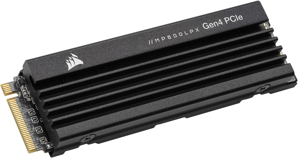 Corsair MP600 PRO LPX NVMe SSD 2 TB TLC M.2 2280 PCIe Gen4 mit Kühlkörper