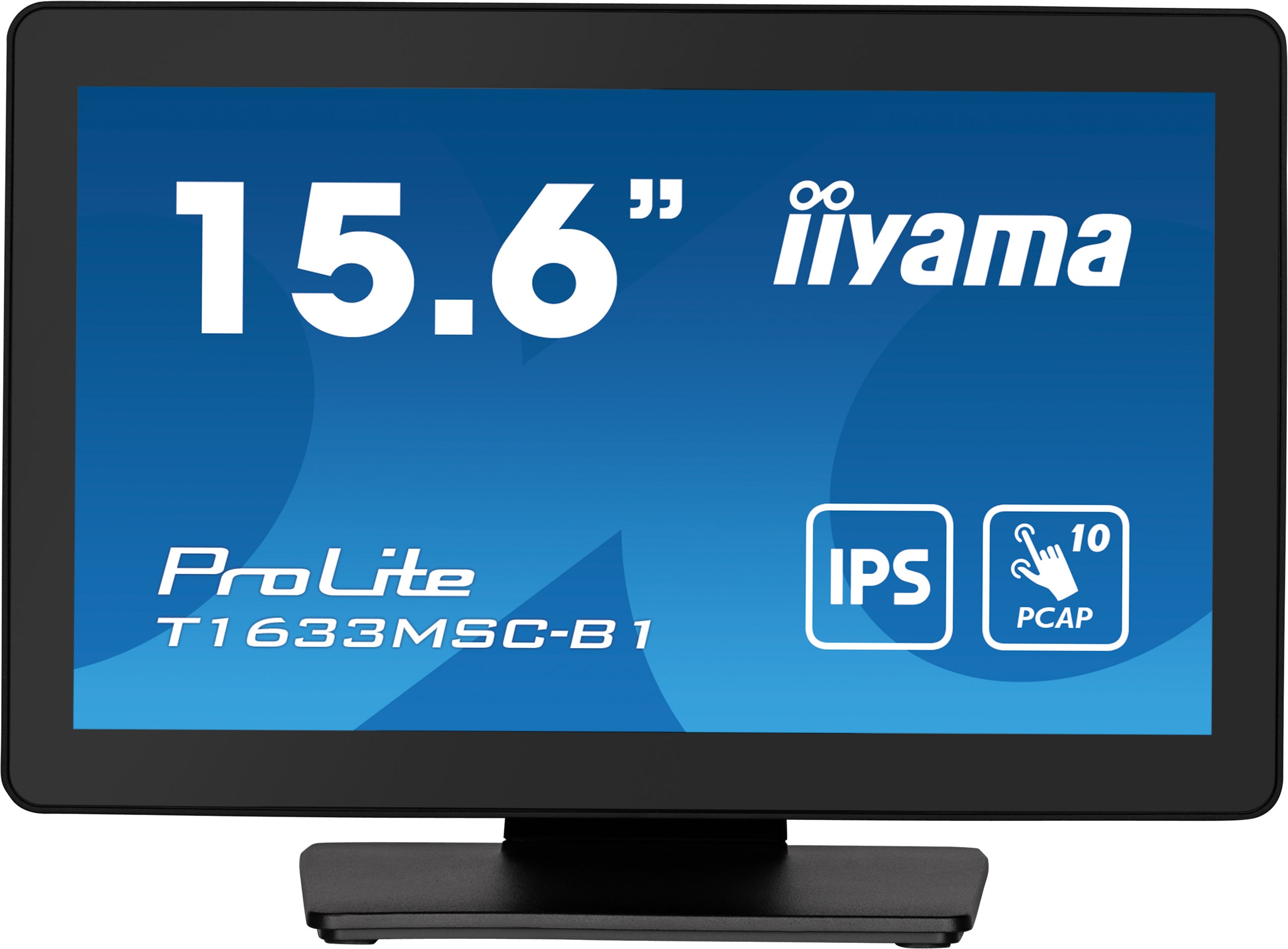 iiyama ProLite T1633MSC-B1 39,5cm (15,6") FHD IPS Touch-Monitor HDMI/DP/USB