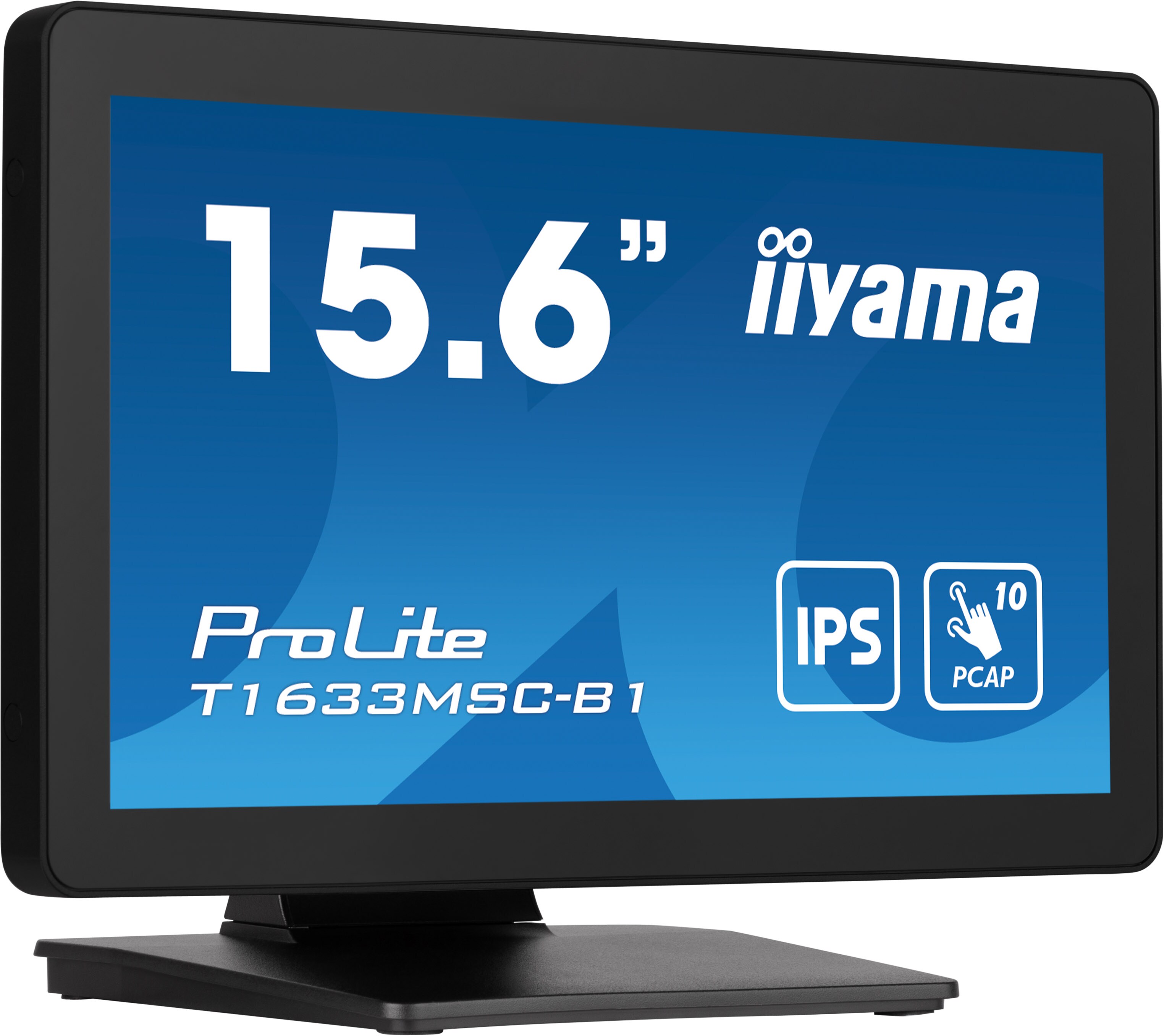 iiyama ProLite T1633MSC-B1 39,5cm (15,6") FHD IPS Touch-Monitor HDMI/DP/USB