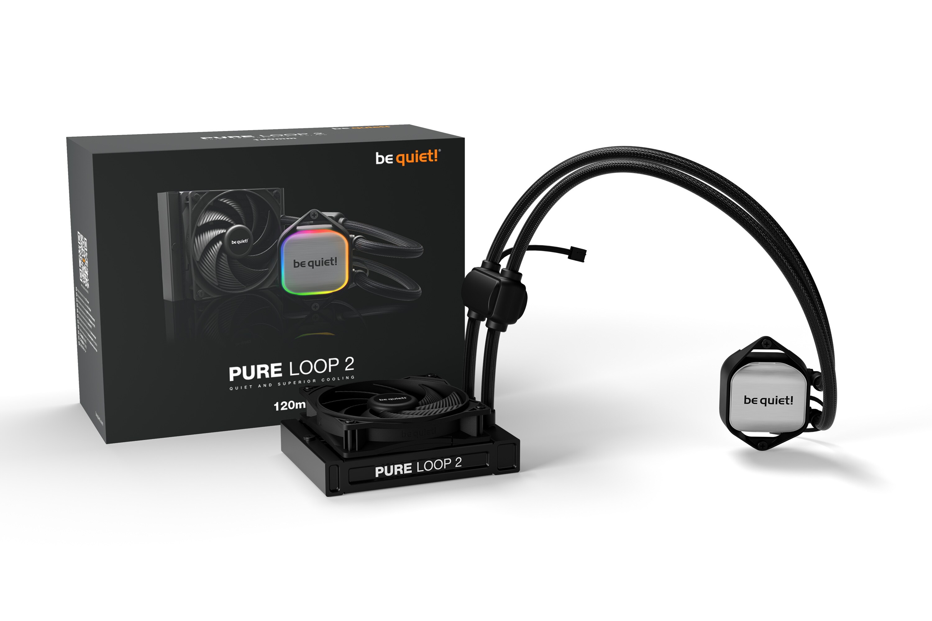 be quiet! Pure LOOP 2 ARGB Wasserkühlung 120 mm für Intel/AMD