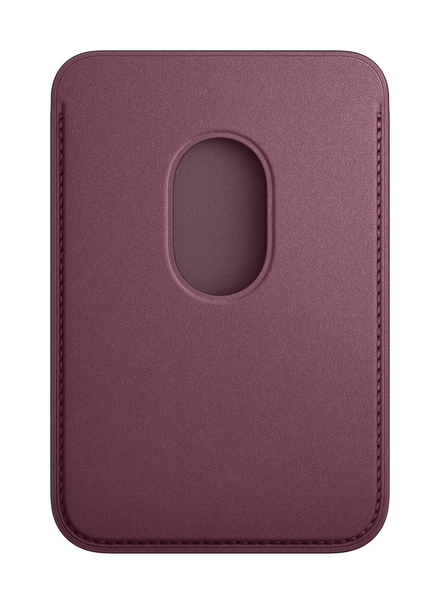 Apple Original Feingewebe Wallet mit MagSafe - Mulberry