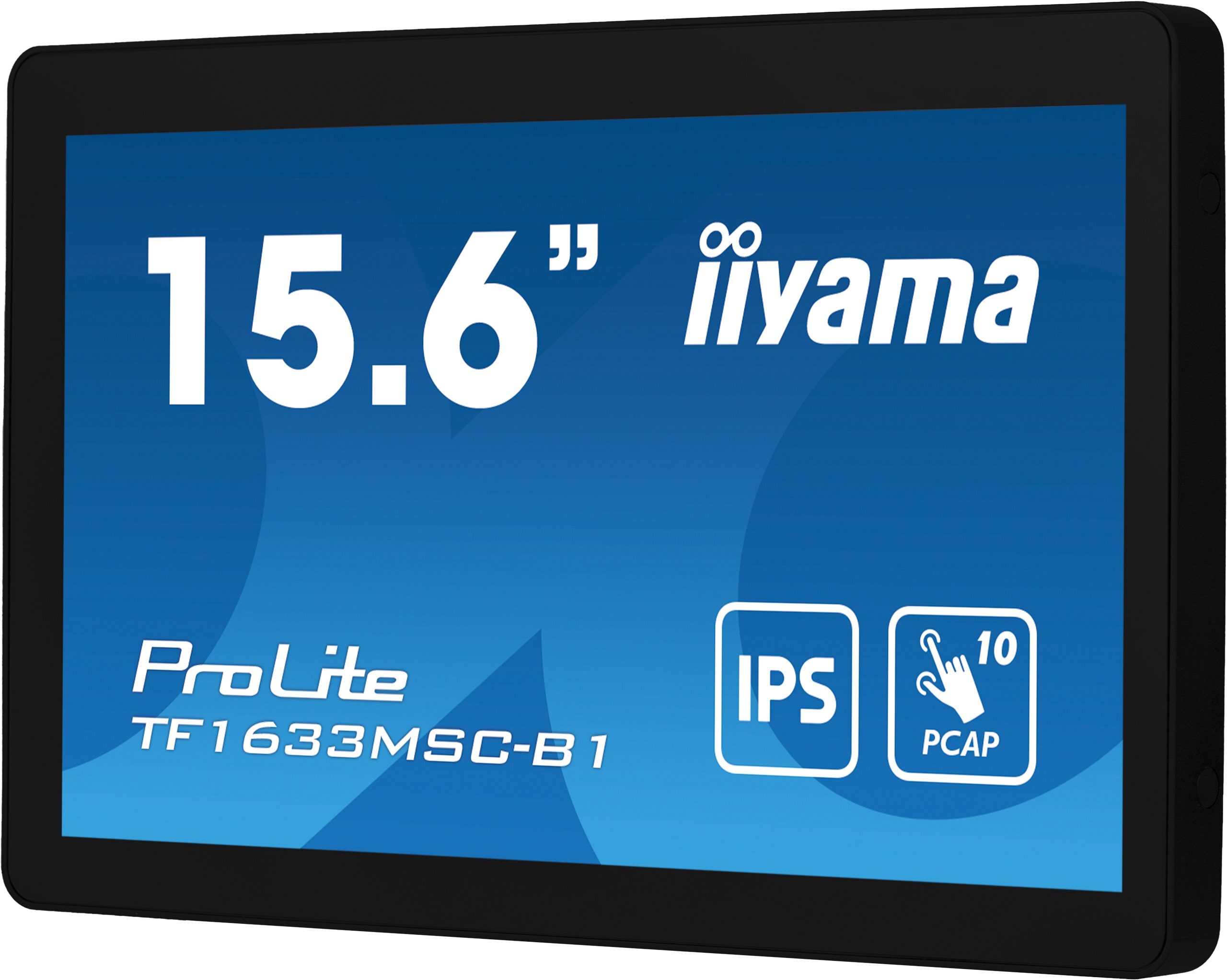 iiyama ProLite TF1633MSC-B1 39,5cm (15,6") FHD IPS Touch-Monitor HDMI/DP/USB