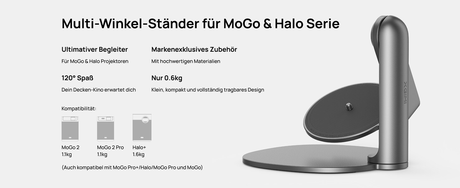 XGIMI Multi-Winkel-Ständer für MoGo &amp; Halo Serie