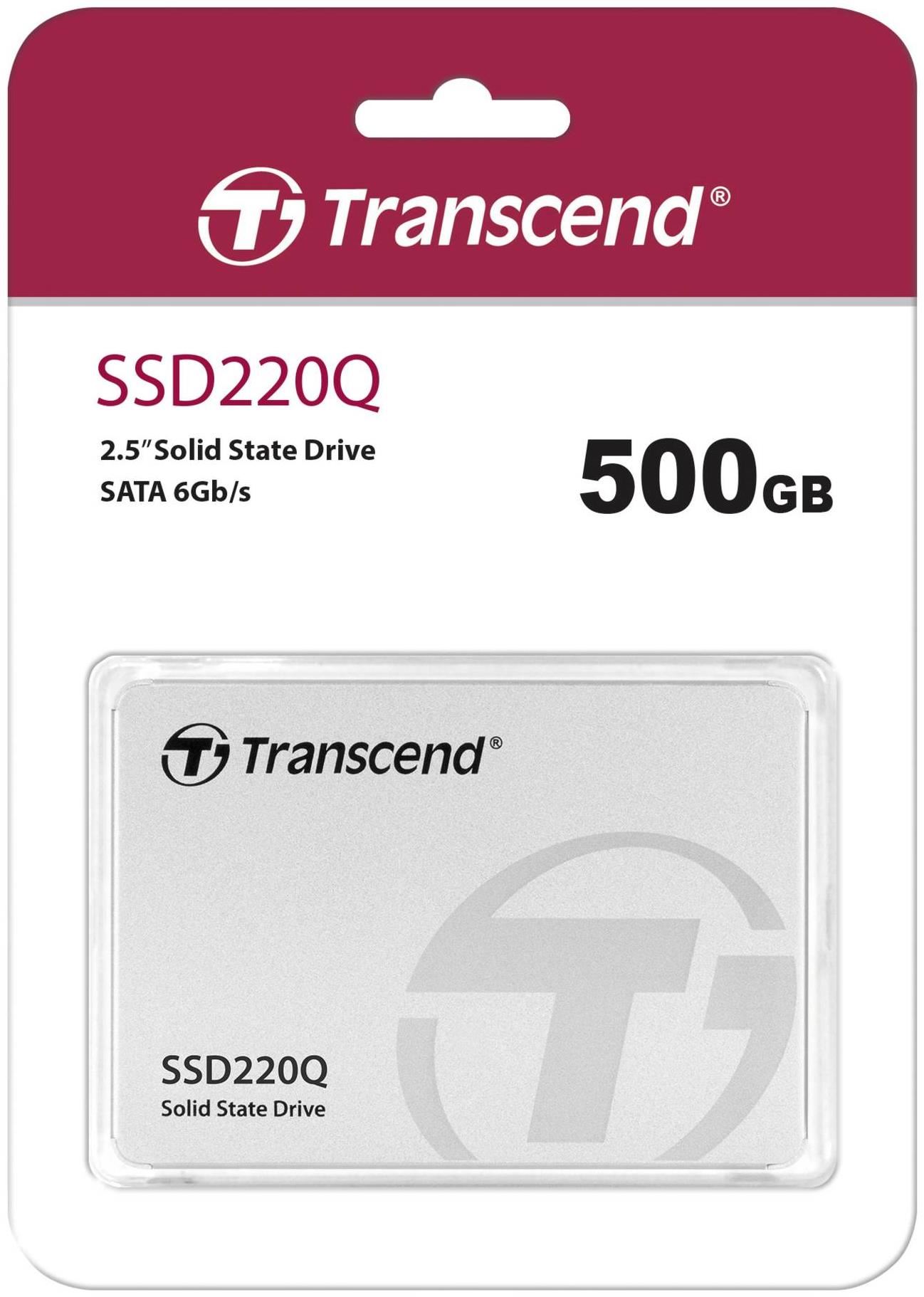 Transcend 220Q 550GB SSD QLC 6.35cm SATA3