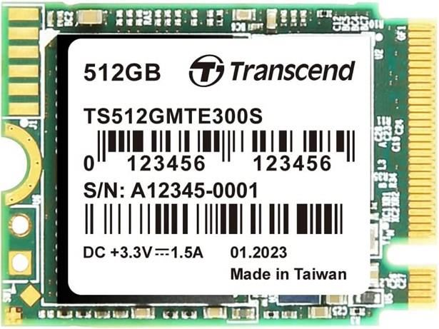 Transcend MTE300S 512GB SSD M.2 2230 PCIe Gen3x4