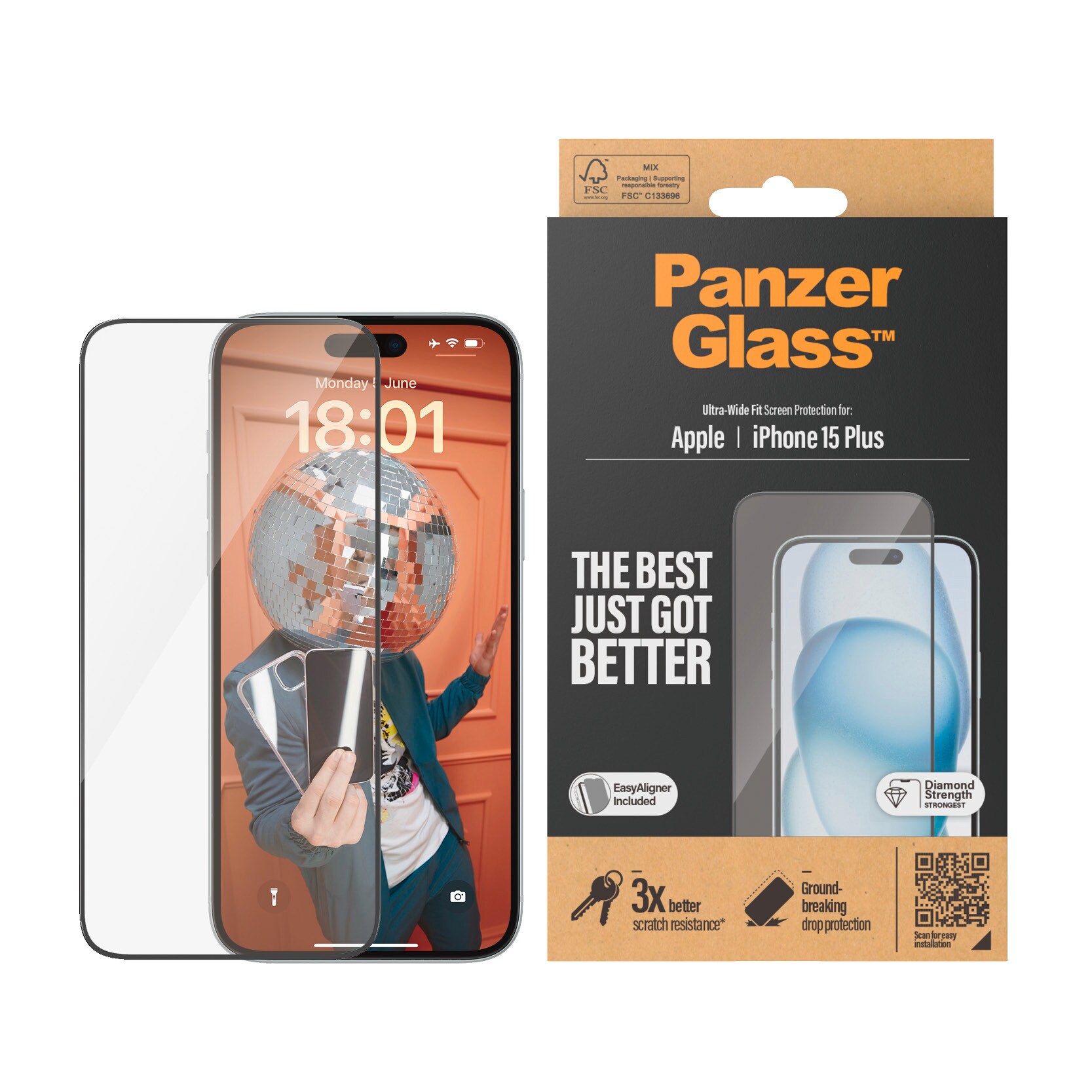 PanzerGlass Apple iPhone 15 Plus