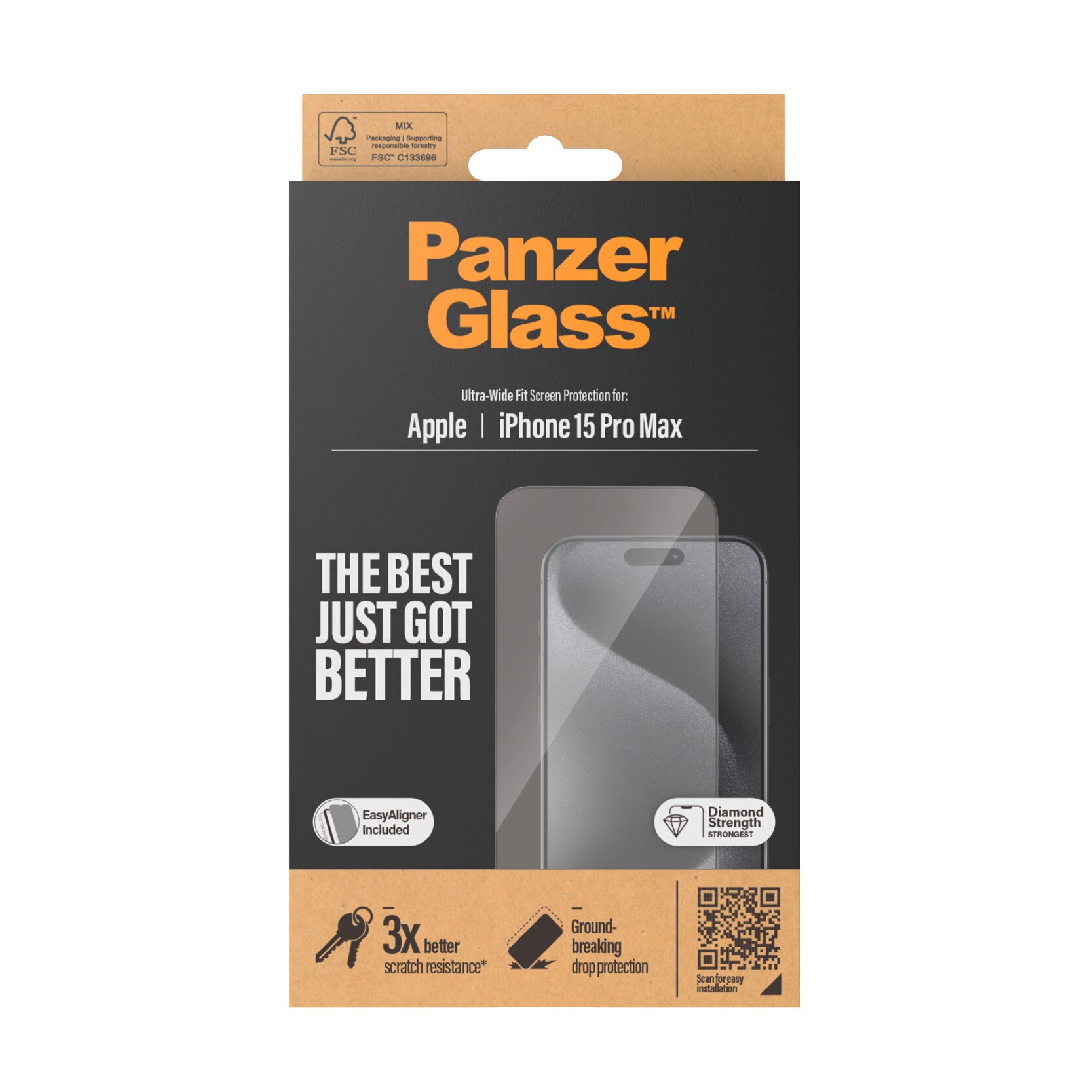 PanzerGlass Apple iPhone 15 Pro Max