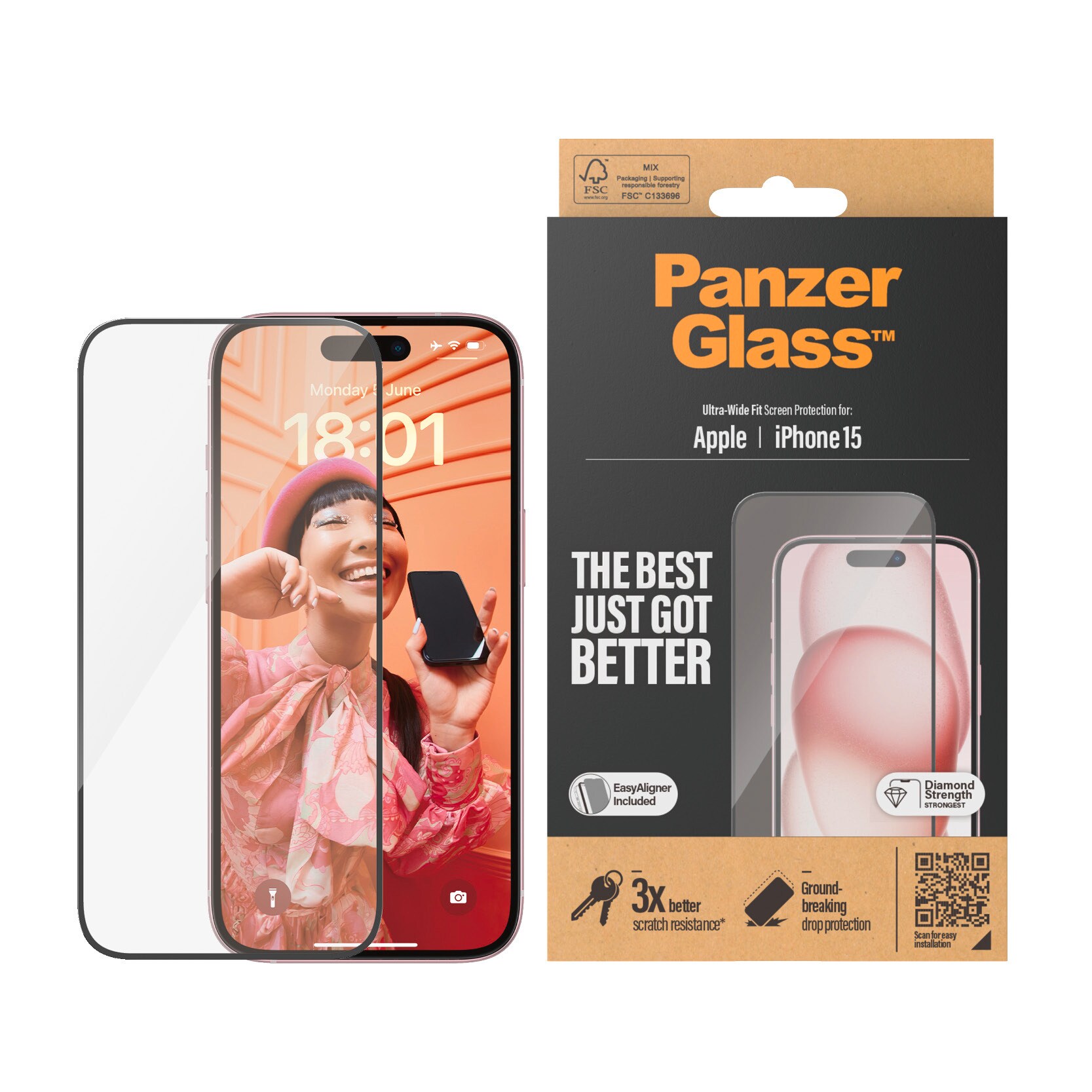 PanzerGlass Apple iPhone 15