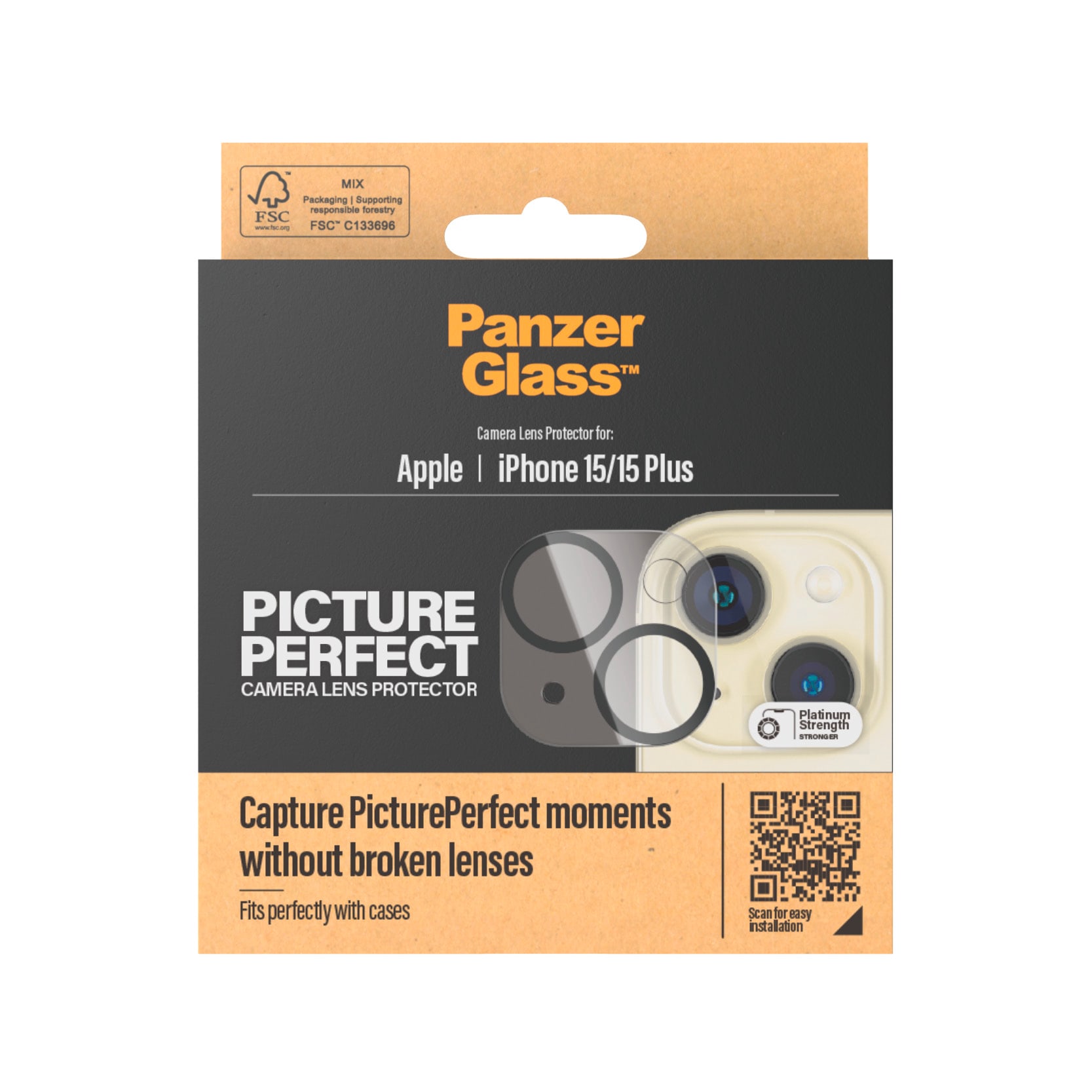 PanzerGlass PicturePerfect Kameraschutz Apple iPhone 15/15 Plus