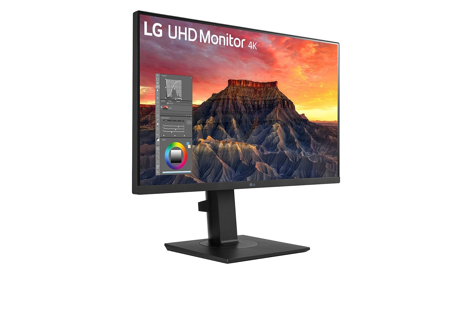 LG 27BQ65UB-B 68,6 cm (27") UHD 16:9 IPS Monitor HDMI/DP/USB-C Pivot