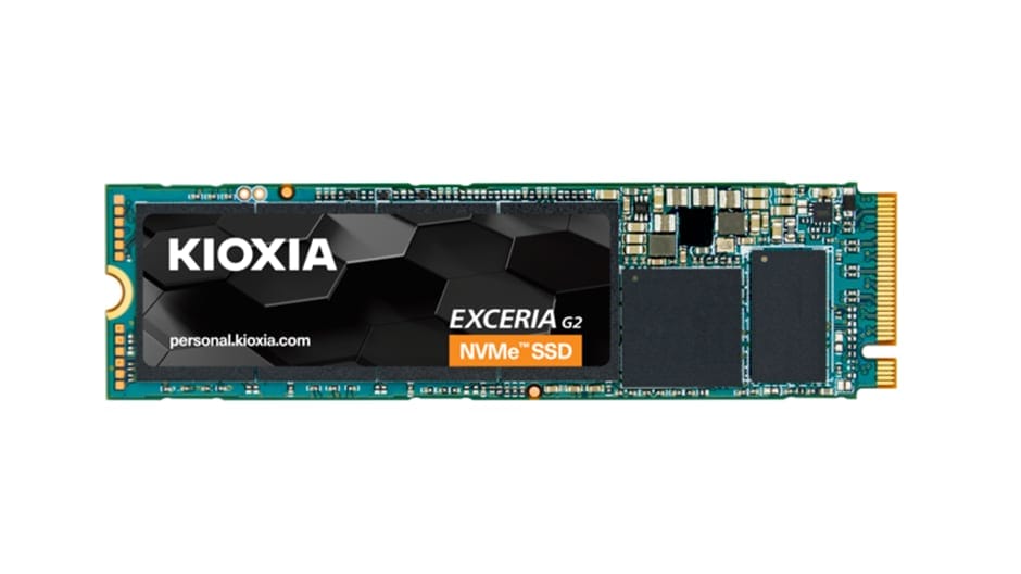 Kioxia Exceria G2 NVMe SSD 1 TB M.2 PCIe 3.1a x4