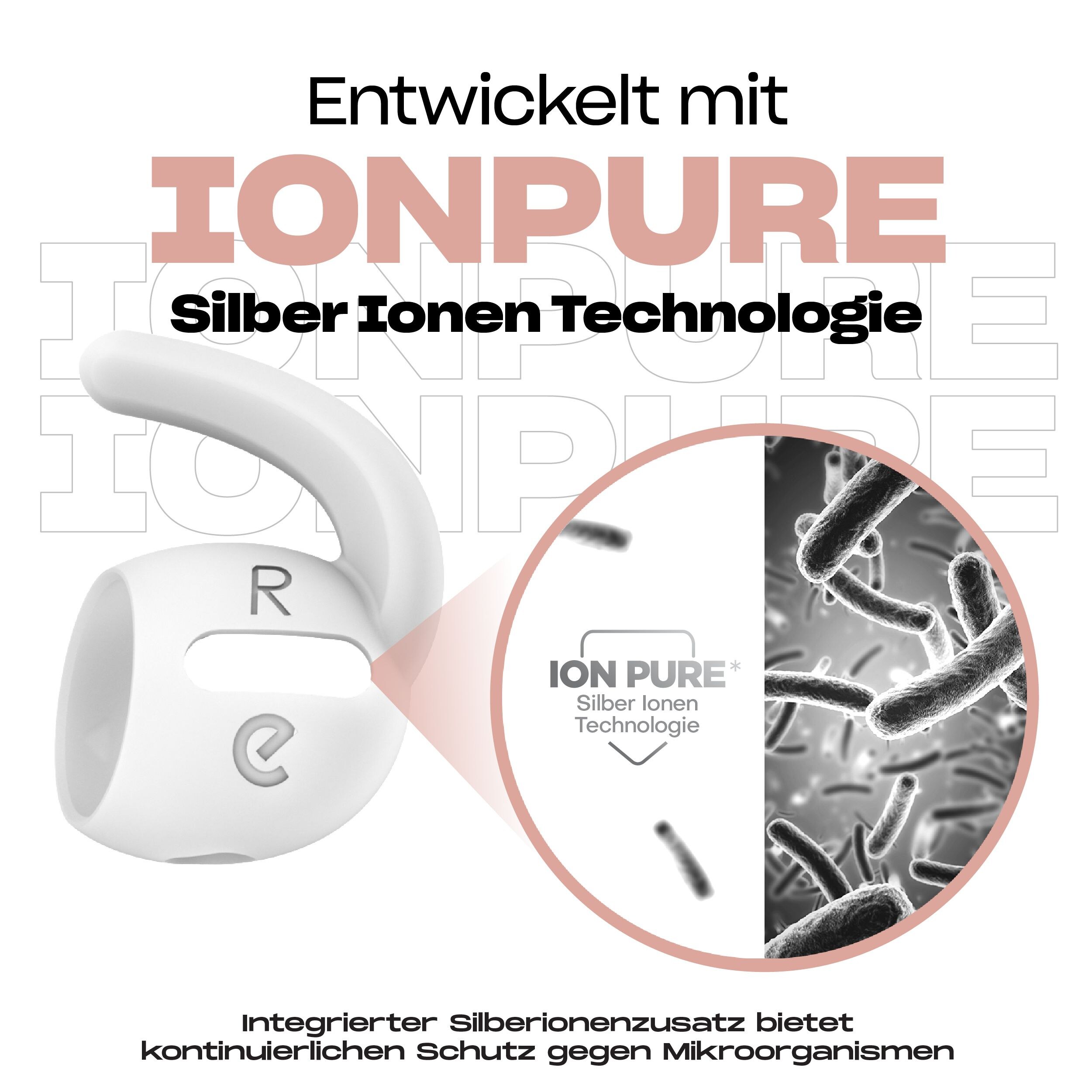 EarBuddyz für AirPods Pro Gen. 2 Weiß