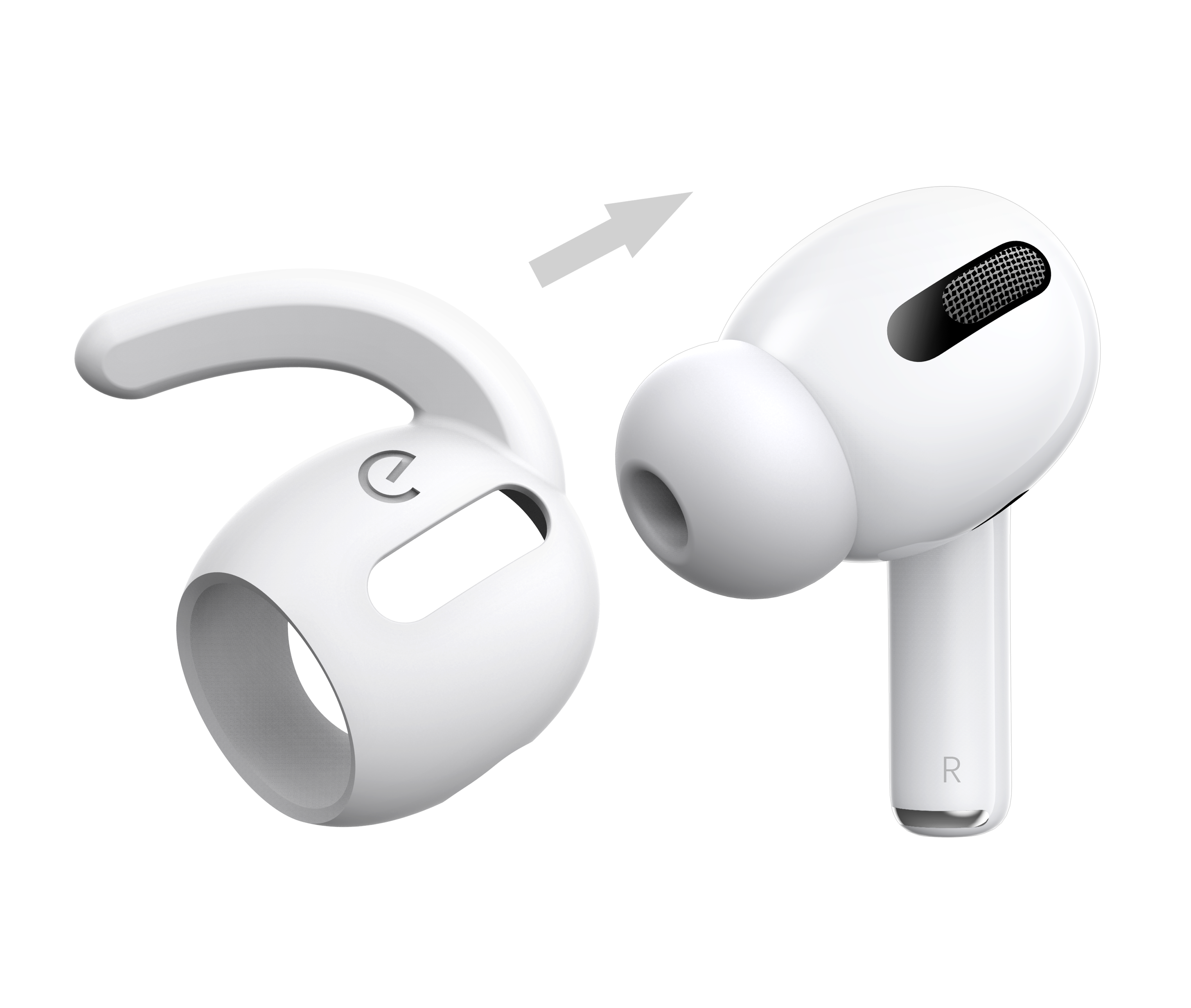 EarBuddyz für AirPods Pro Gen. 2 Weiß