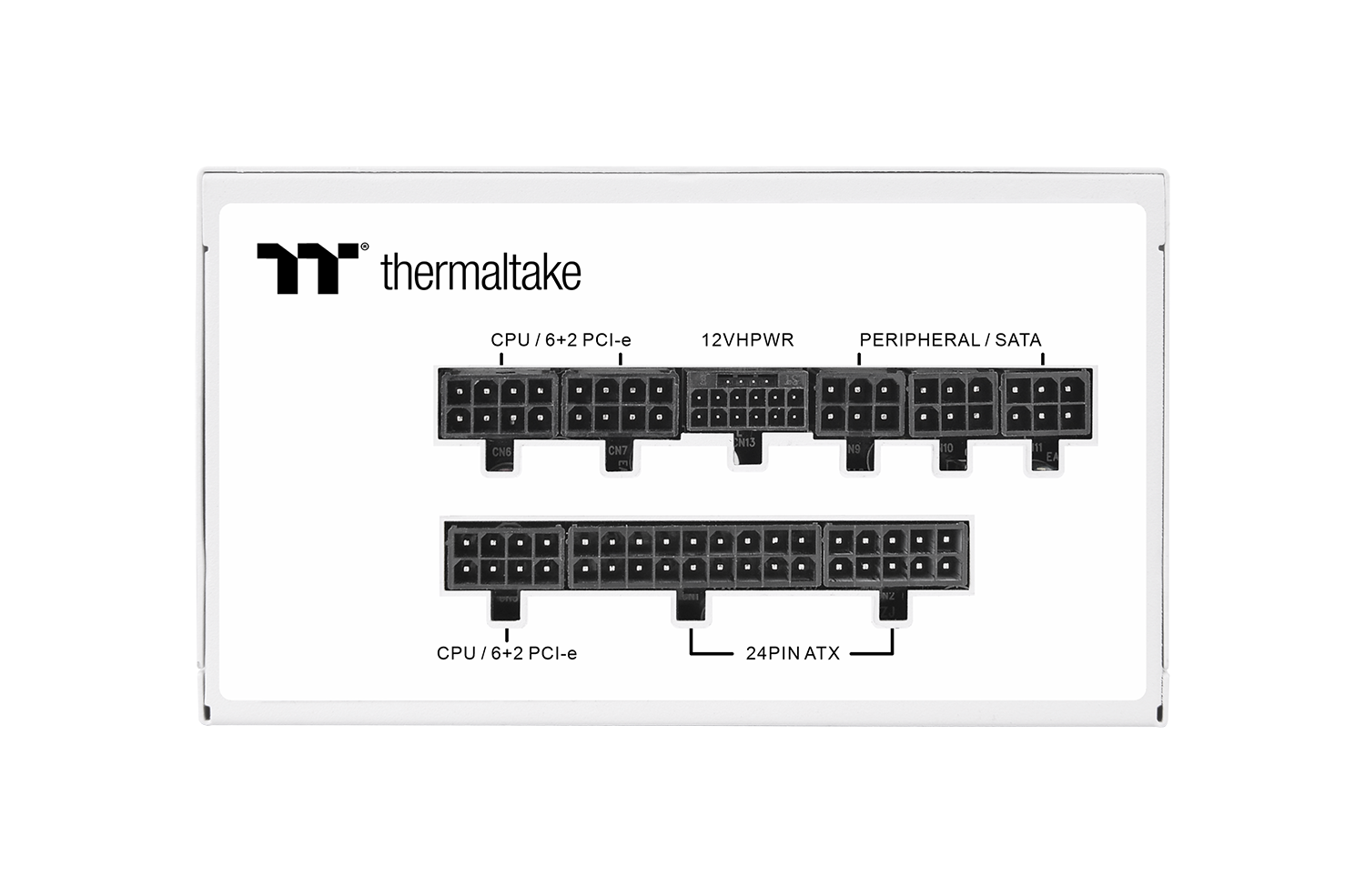 Thermaltake ToughPower GFA3 850W Snow Netzteil Gaming ATX 3.0 80+ Gold PCIe 5.0