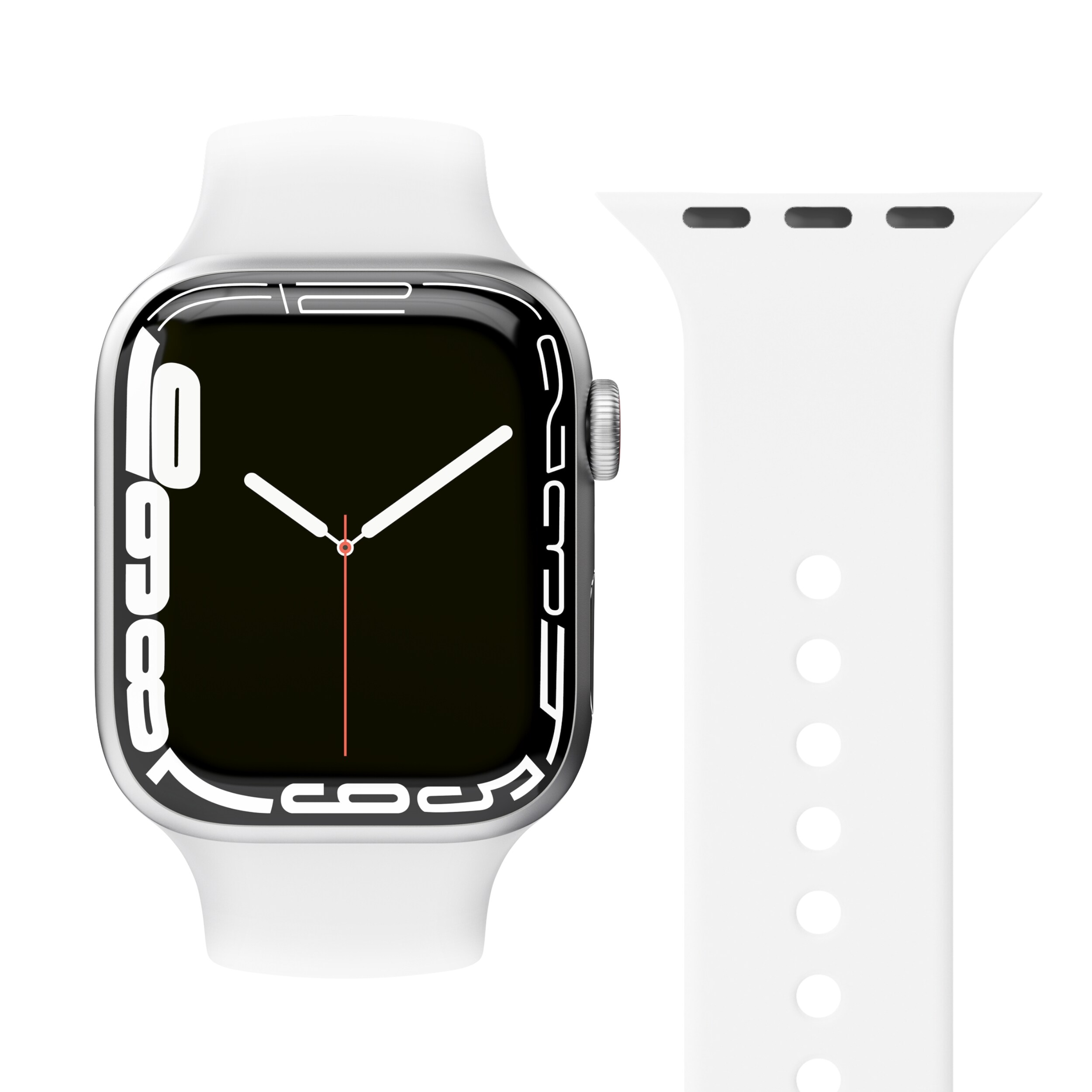 Vonmählen Silicone Loop Case 2 Band One White 42/44/45/49mm