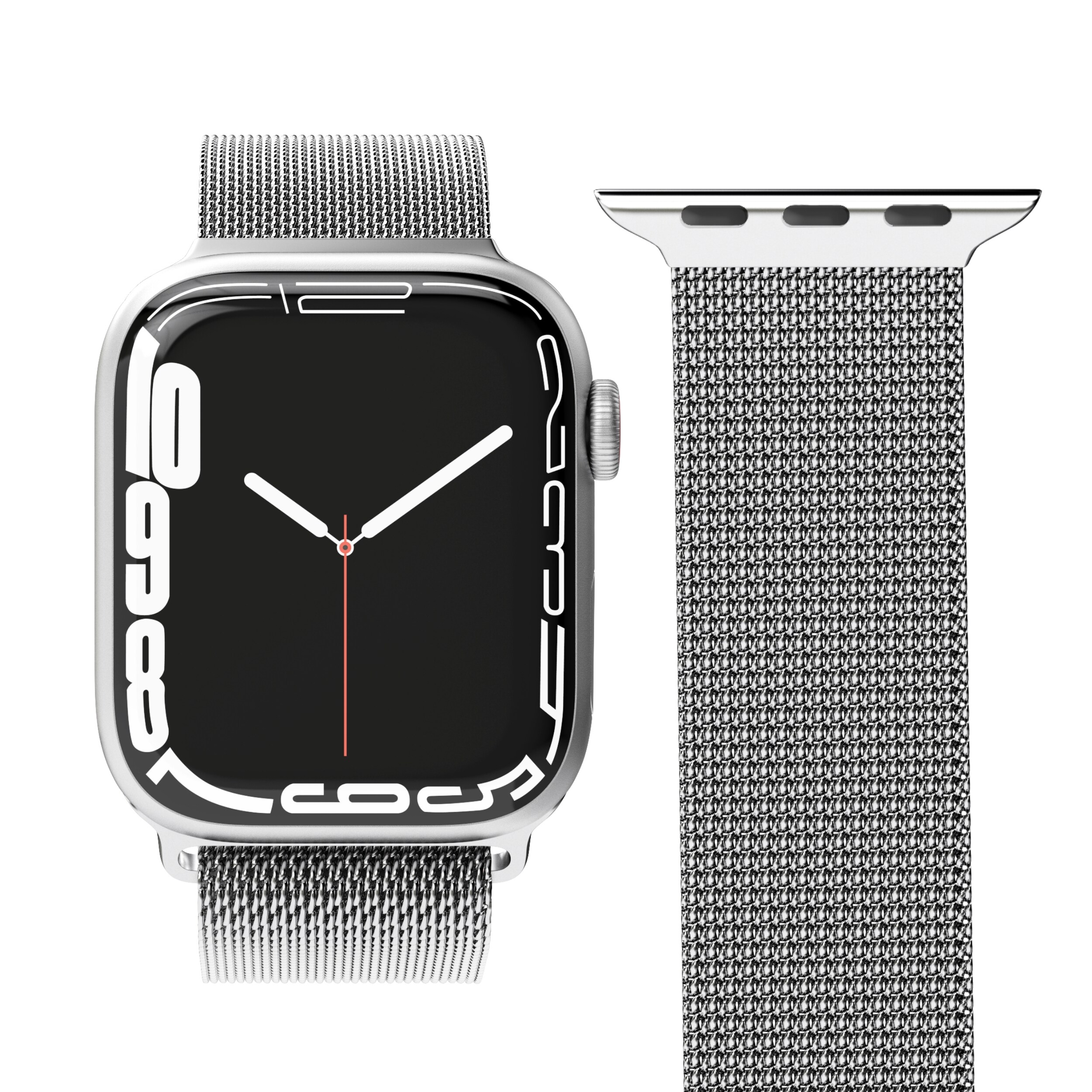 Vonmählen Milanese Loop Case 1 Band One Silver 38/40/41mm