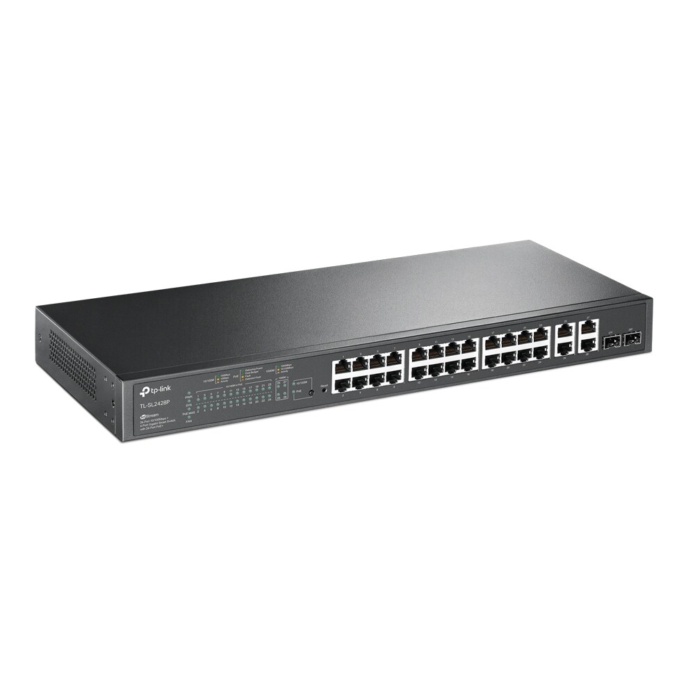 TP-Link TL-SL2428P 24x GB-LAN (4x PoE+)