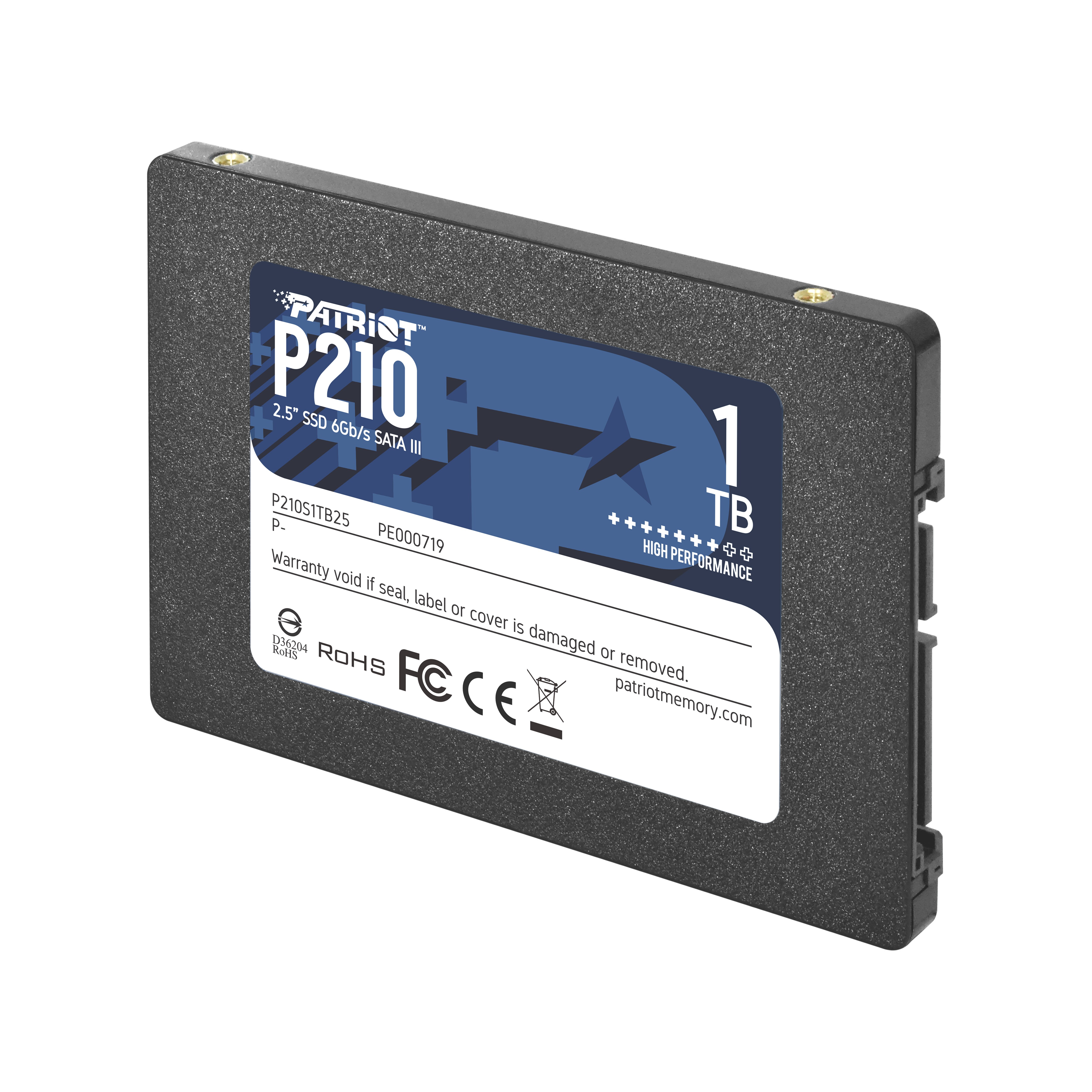 Patriot P210 SATA SSD 1TB 2,5 Zoll