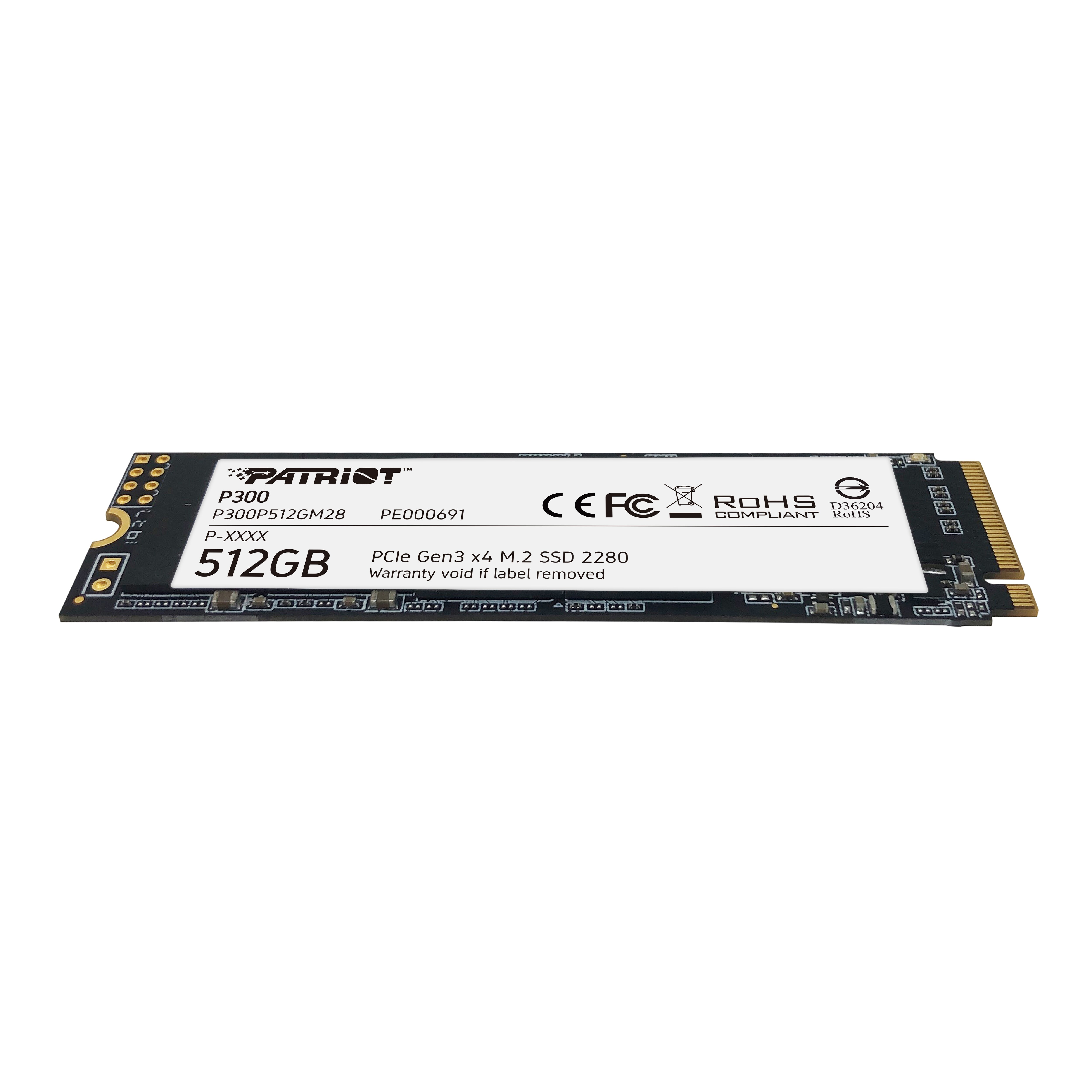 Patriot P300 SSD 512GB NVMe M2 2280