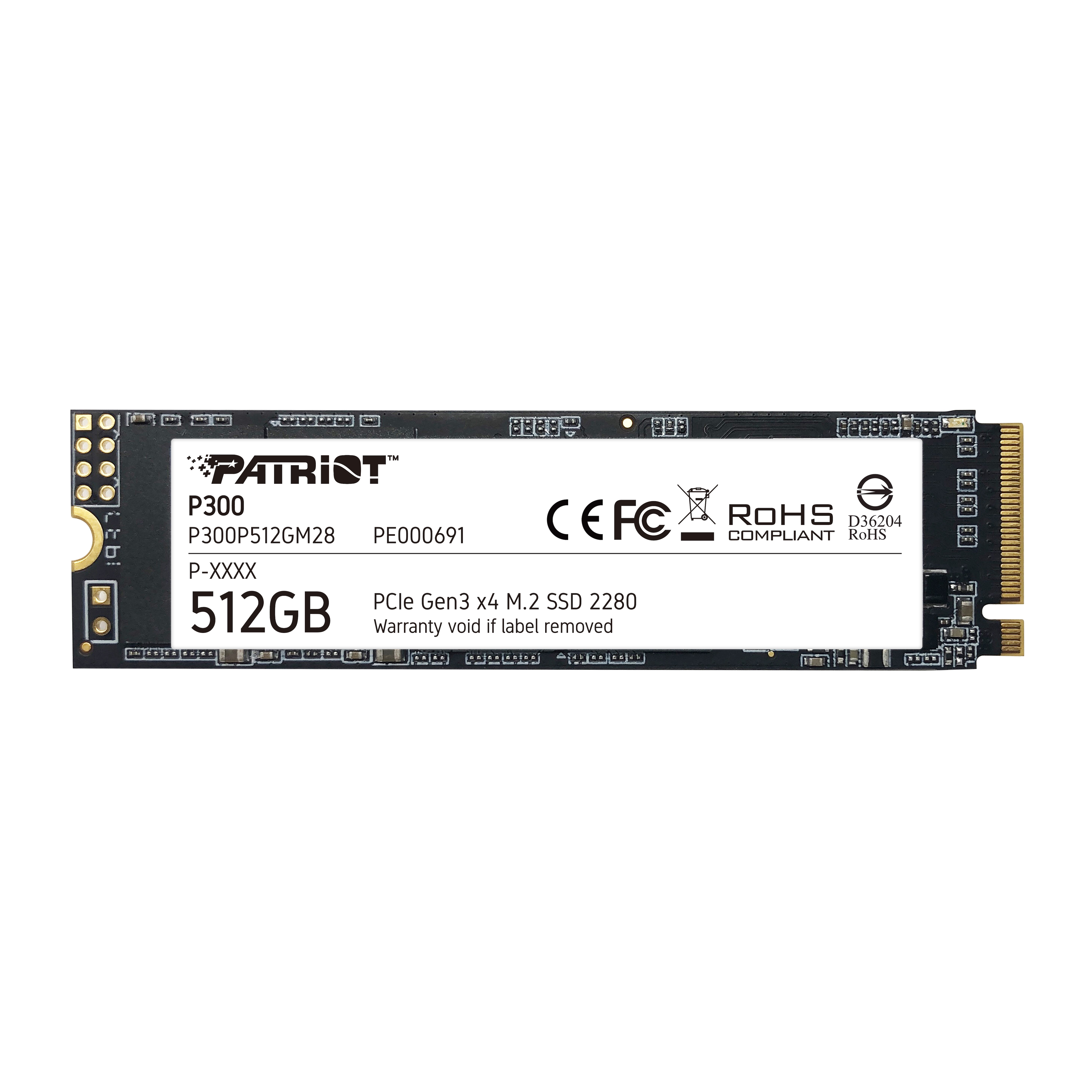 Patriot P300 SSD 512GB NVMe M2 2280