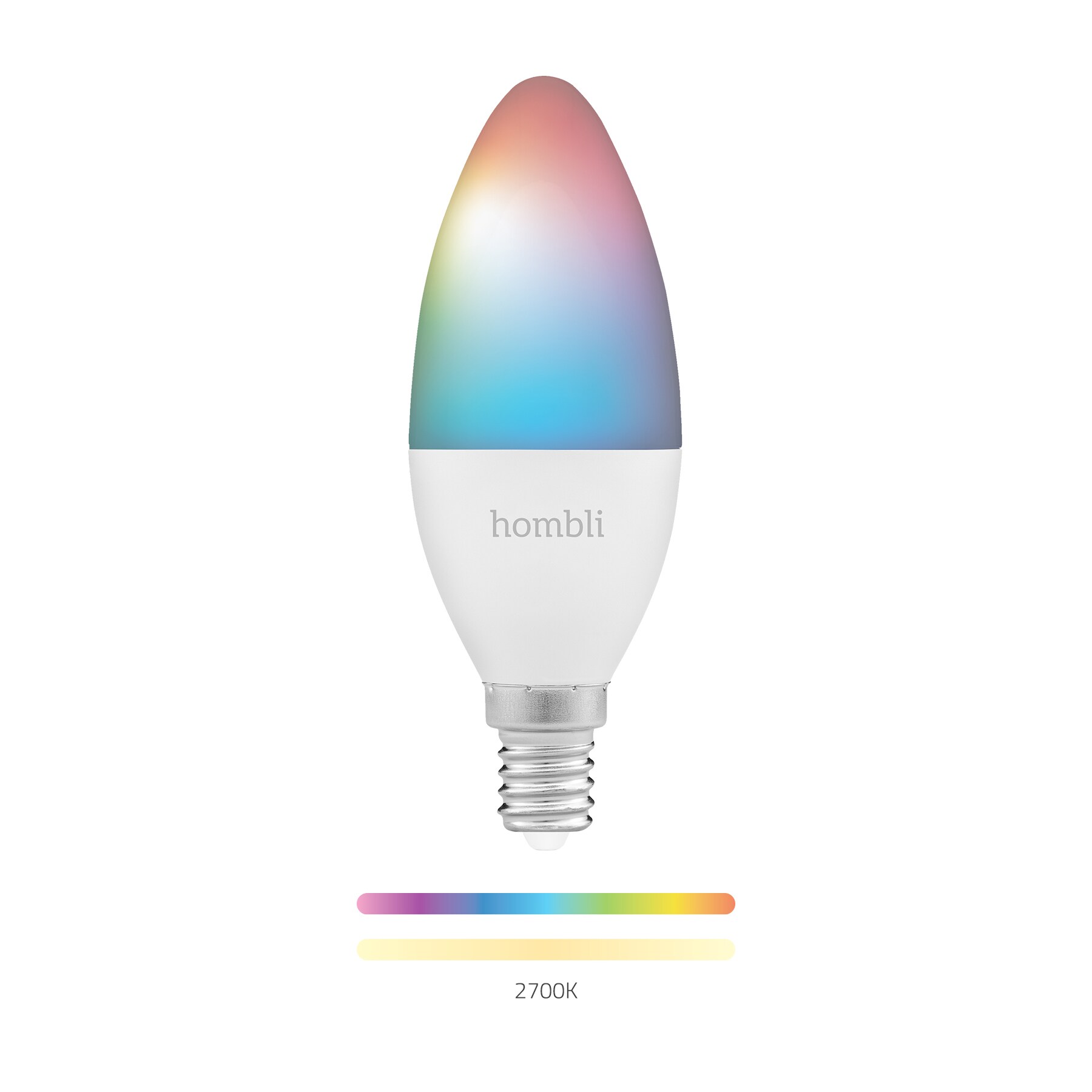 Hombli smarte Glühbirne, 4,5W, E14, RGB