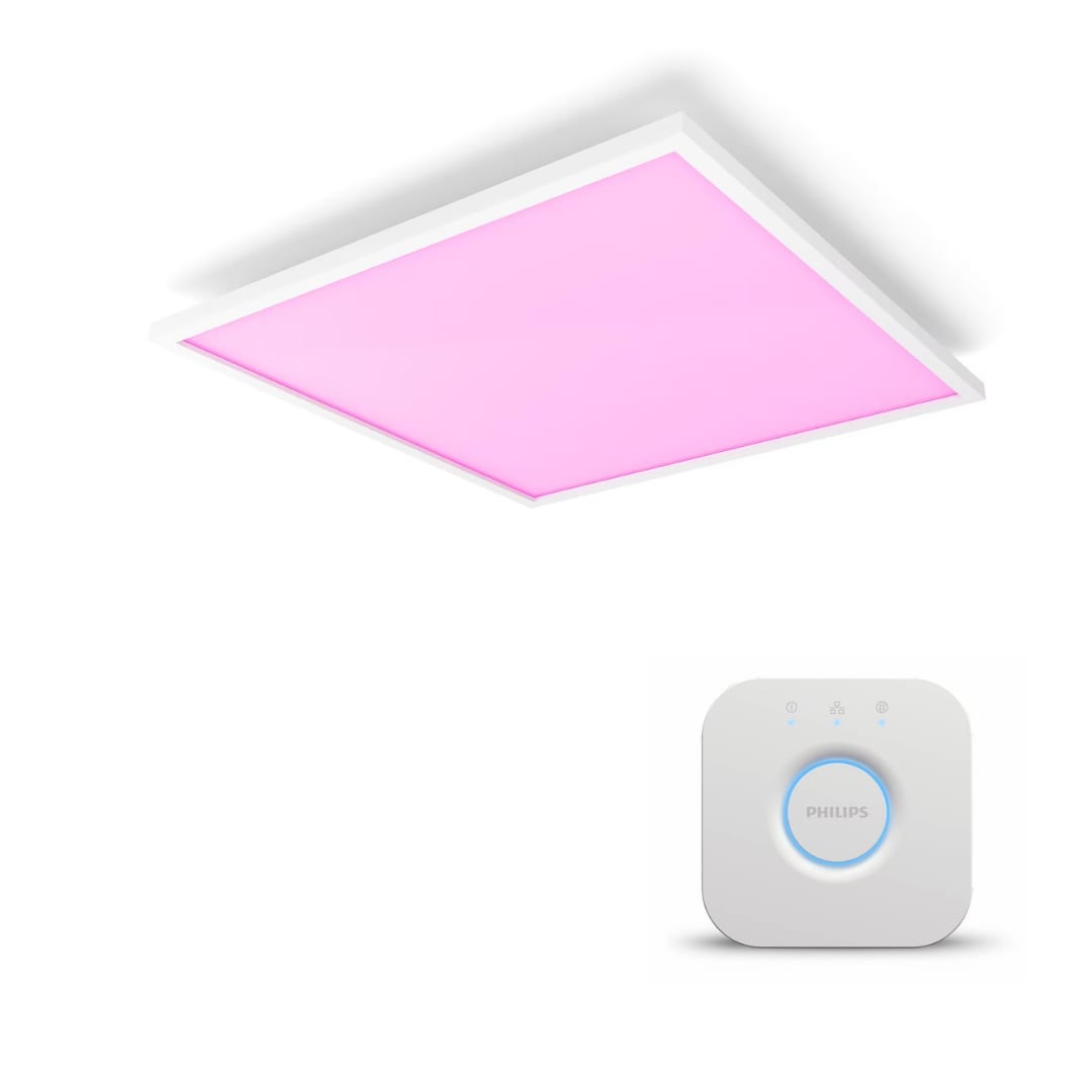 Philips Hue White &amp; Col. Amb. Surimu 60x60cm + Bridge