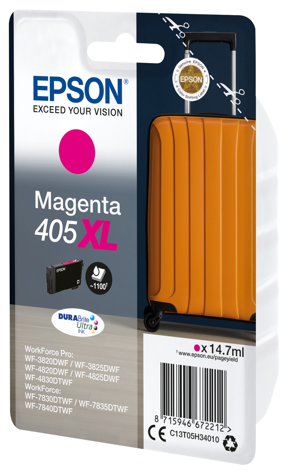 Epson C13T05H34010 Druckerpatrone 405XL Magenta