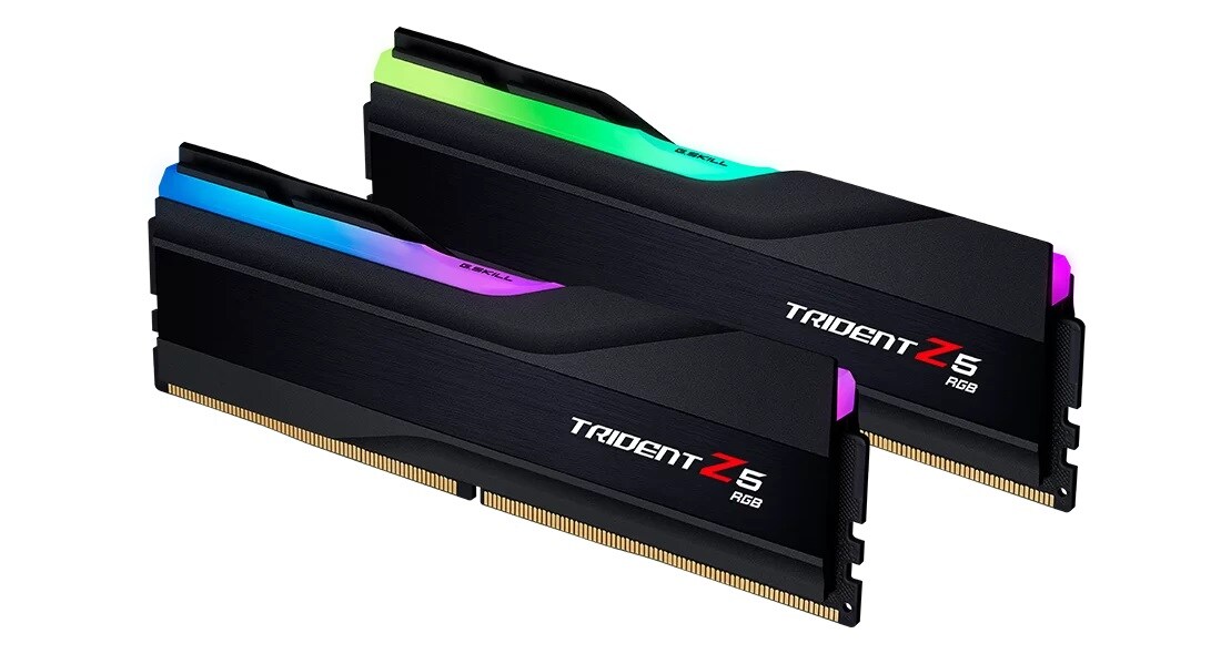 32GB (2x16GB) G.Skill Trident Z5 RGB DDR5-6000 CL40 RAM Speicher Kit