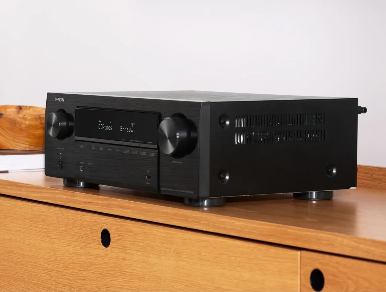 Denon AVR-X1800H 7.2 AV Receiver Schwarz 8K Dolby Atmos, HEOS Built-in