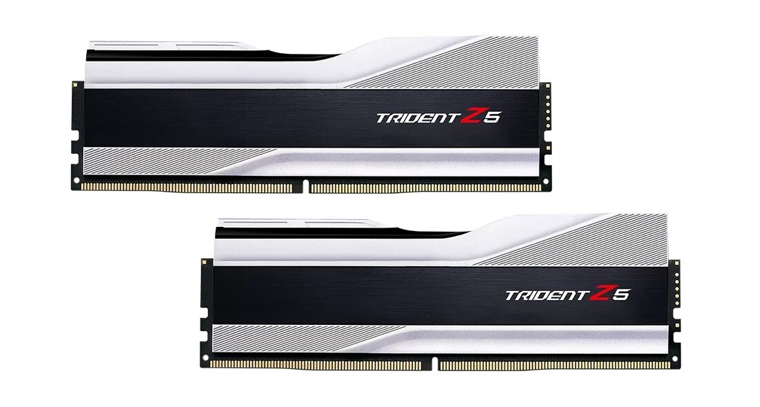 32GB (2x16GB) G.Skill Trident Z5 Silber DDR5-6000 CL36 RAM Speicher Kit