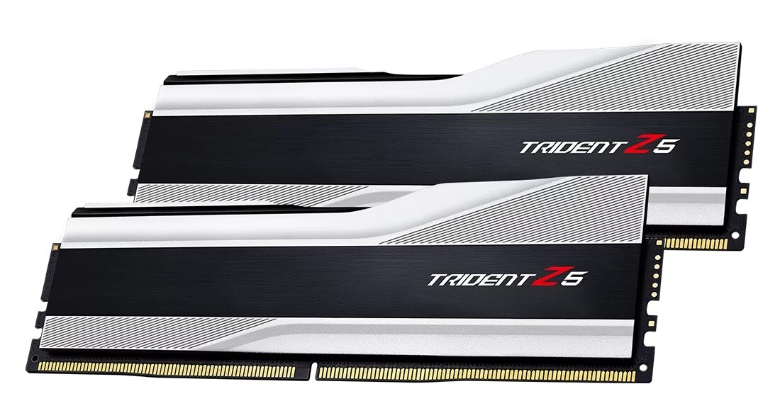 32GB (2x16GB) G.Skill Trident Z5 Silber DDR5-6000 CL36 RAM Speicher Kit