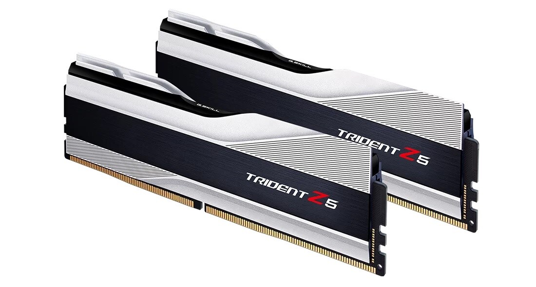 32GB (2x16GB) G.Skill Trident Z5 Silber DDR5-6000 CL36 RAM Speicher Kit