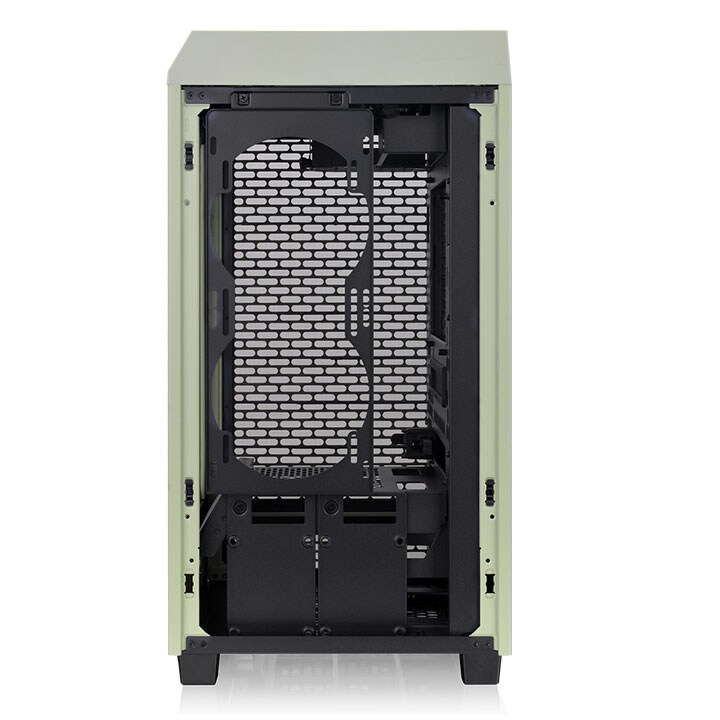 Thermaltake The Tower 200 Mini-Tower Mini-ITX Gehäuse Sichtfenster Matcha Green