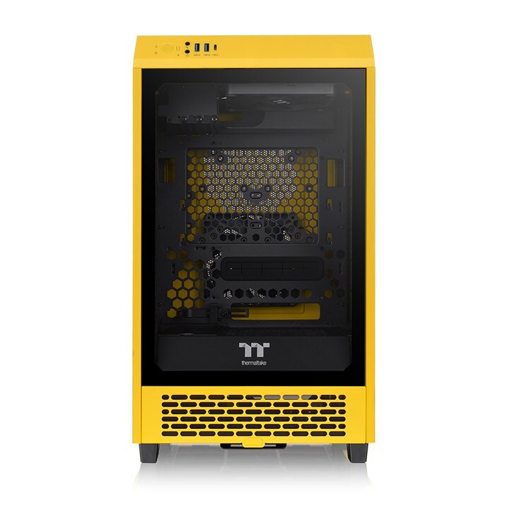 Thermaltake The Tower 200 Mini-Tower Mini-ITX Gehäuse Sichtfenster Bumblebee