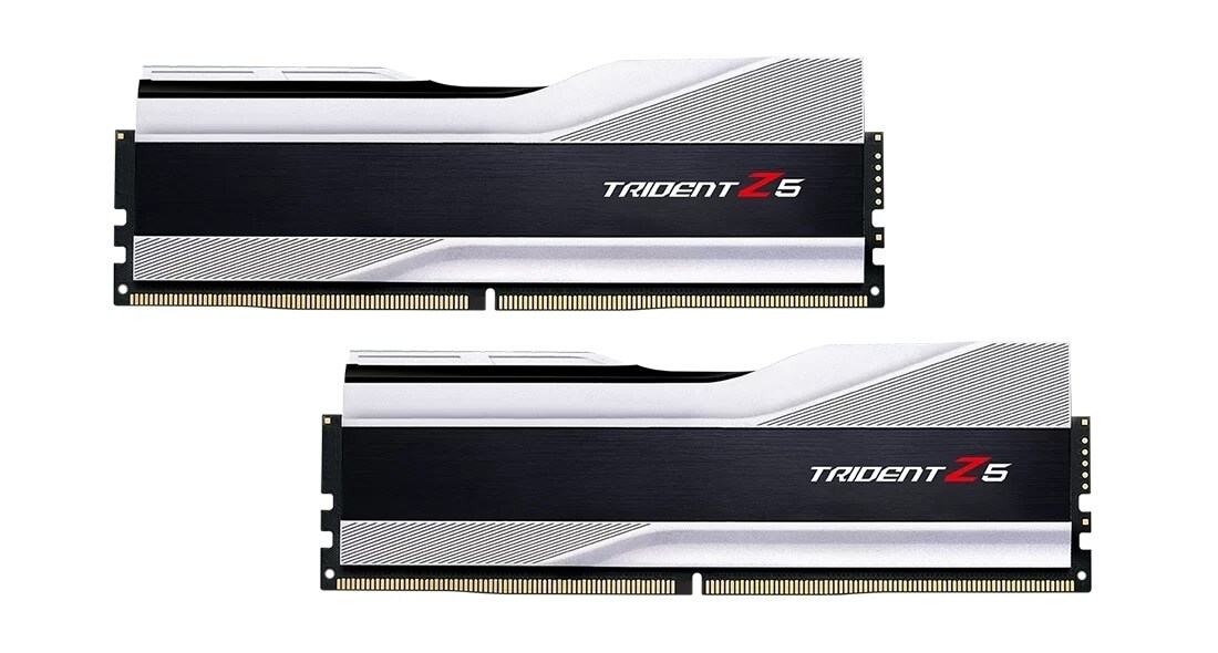 32GB (2x16GB) G.Skill Trident Z5 Silber DDR5-6400 CL32 RAM Speicher Kit