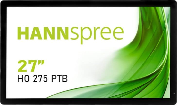 HANNspree HO275PTB Touch 68,6cm(27") FHD Touch Monitor 16:9 HDMI/DP/VGA/USB IP65